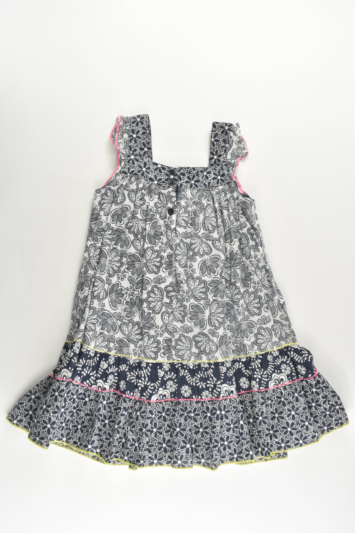 Pumpkin Patch Size 4 Lined Dress
