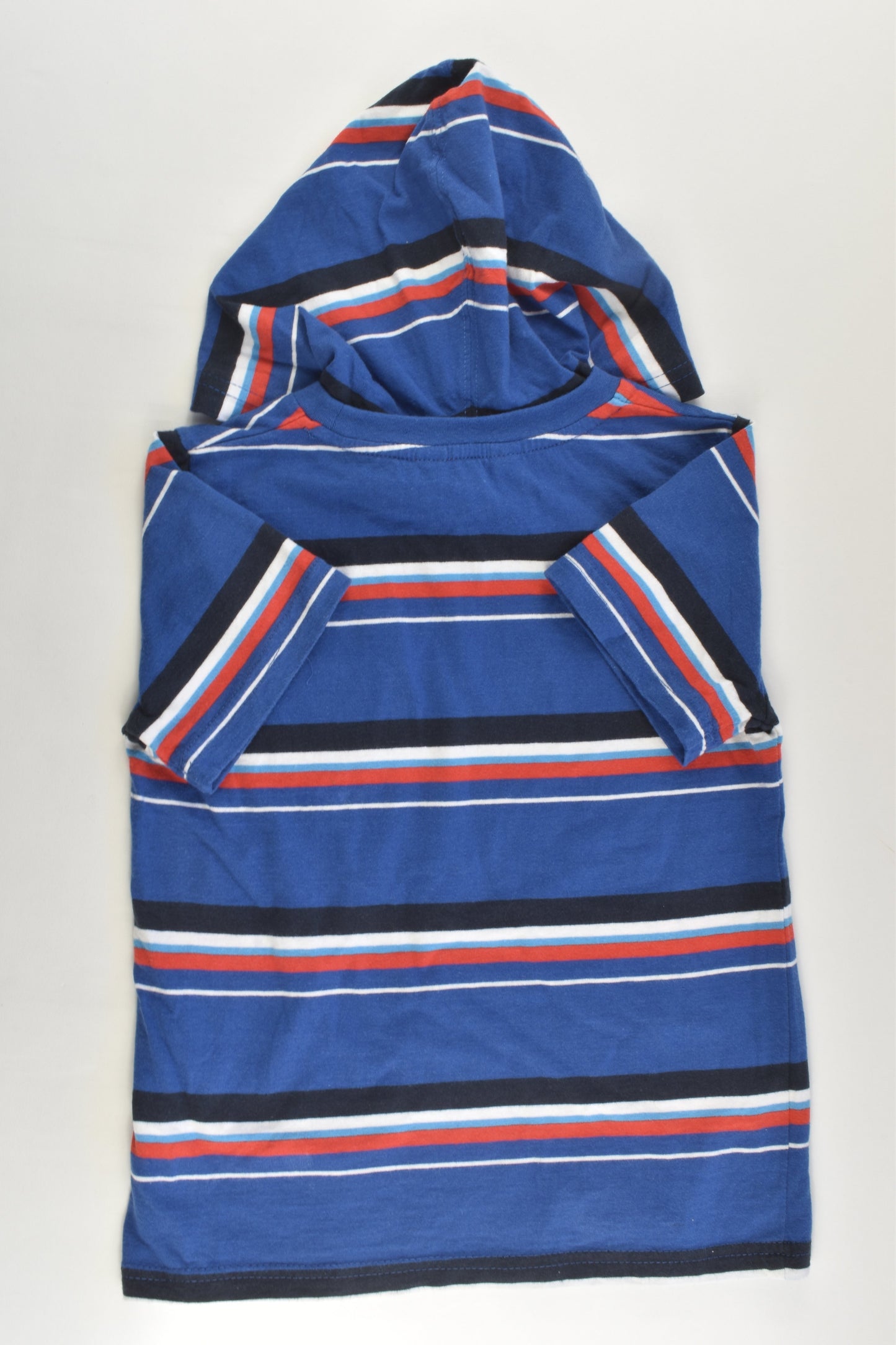 Pumpkin Patch Size 4 Striped Hooded T-shirt