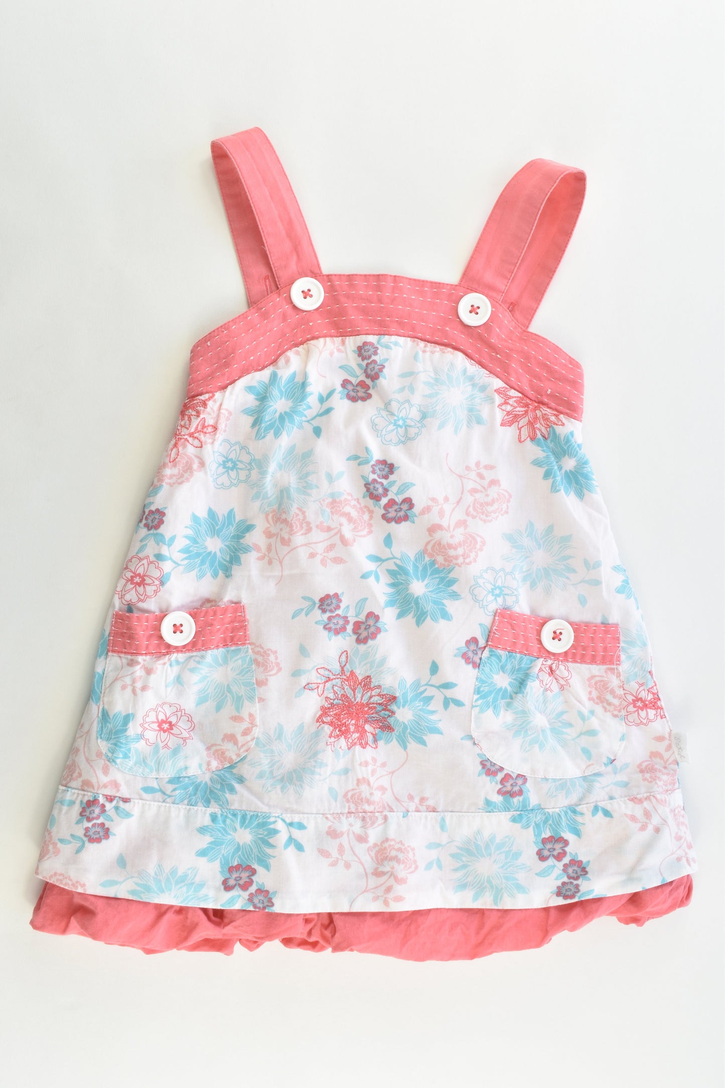 Pumpkin Patch Size 6-12 months (Generous) Lined Dress