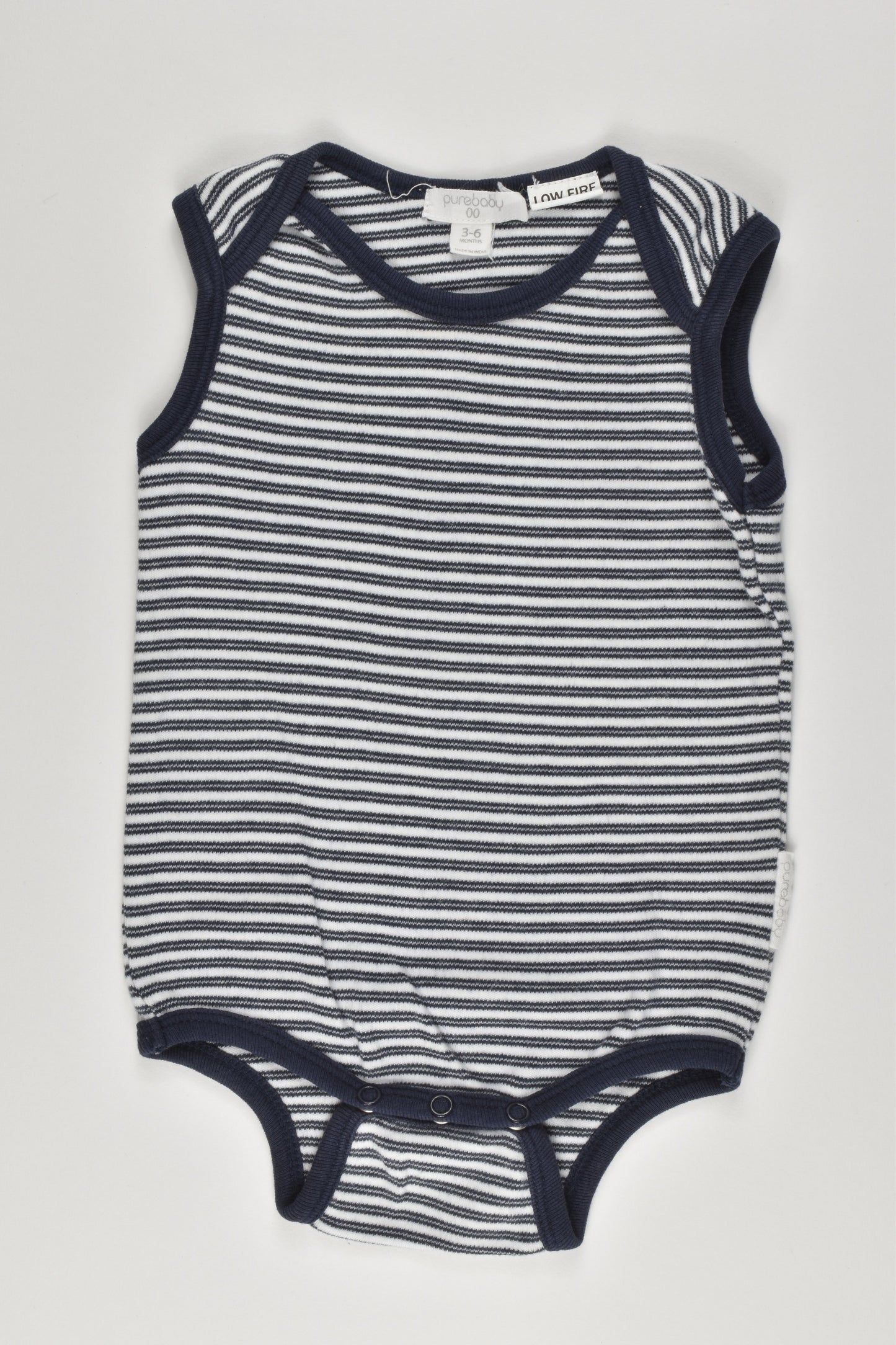 Purebaby Size 00 (3-6 months) Bodysuit