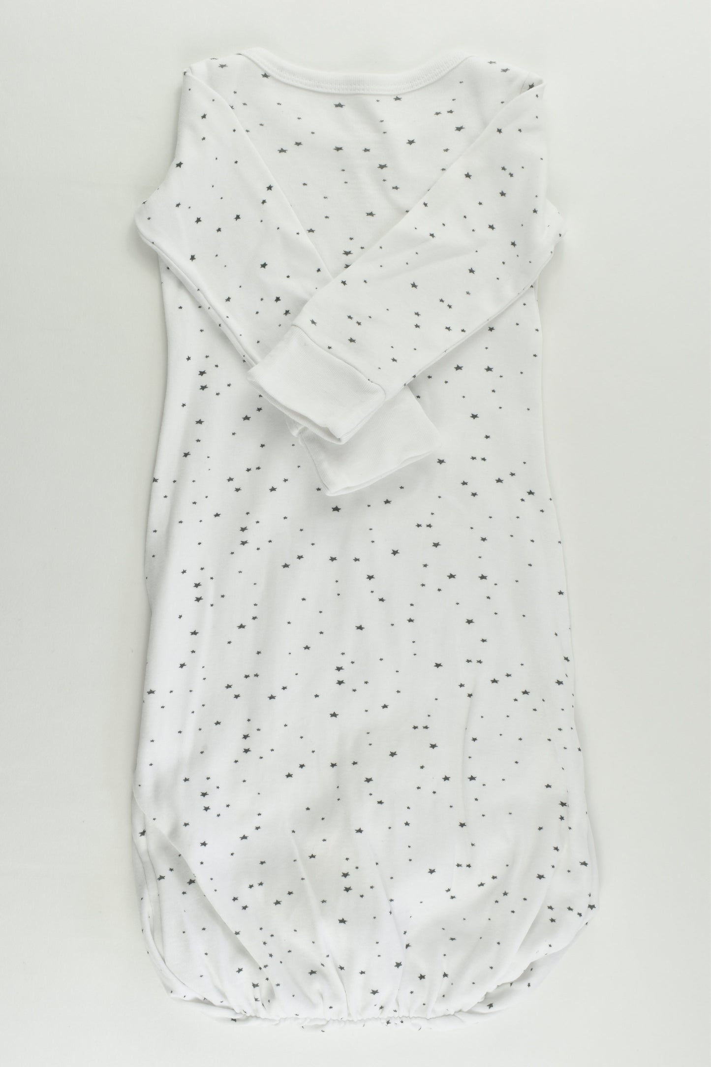 Purebaby Size 000 Stars Sleepingsuit