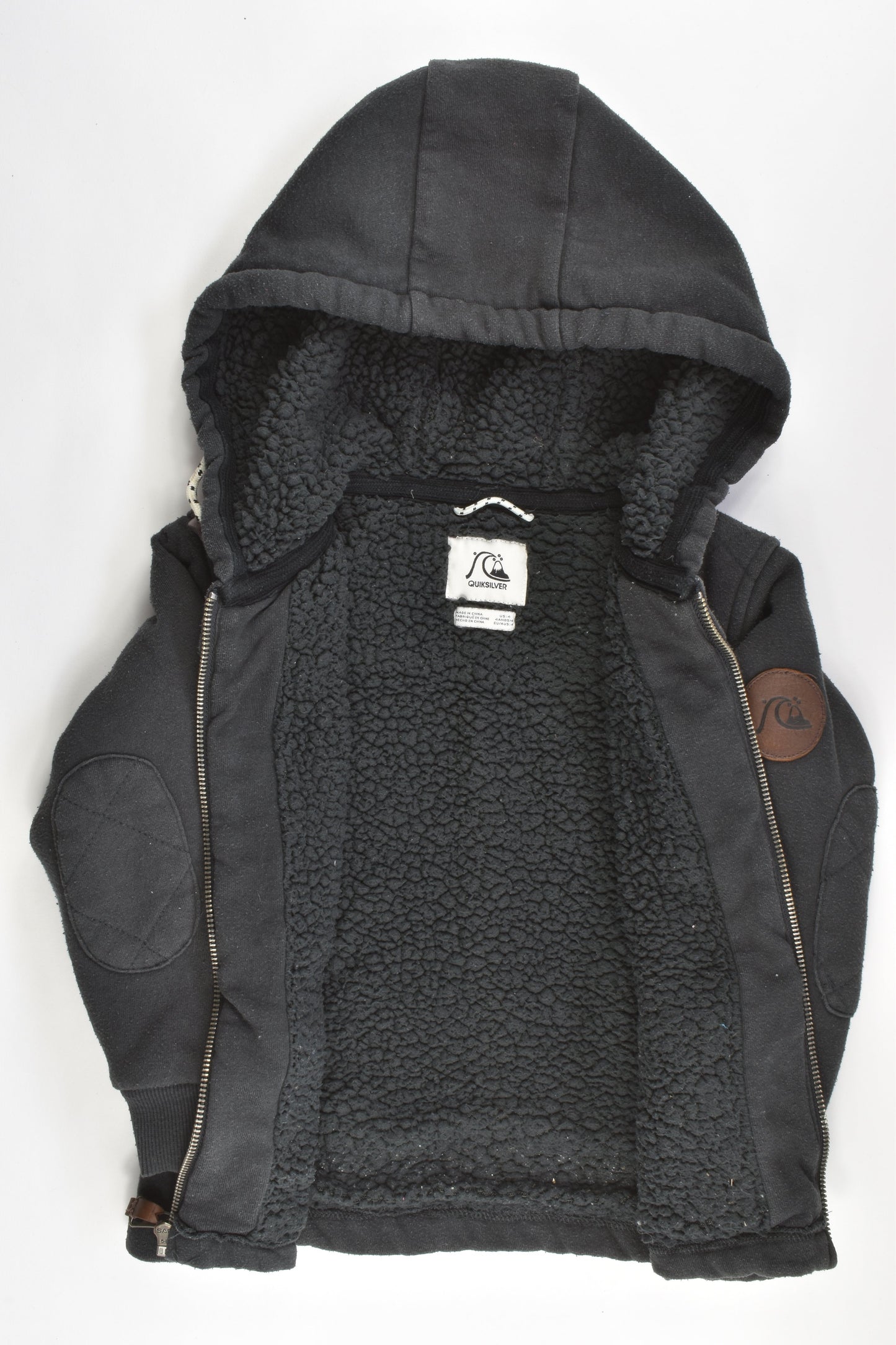 Quiksilver Size 3-4 Warm Hooded Jumper/ Jacket