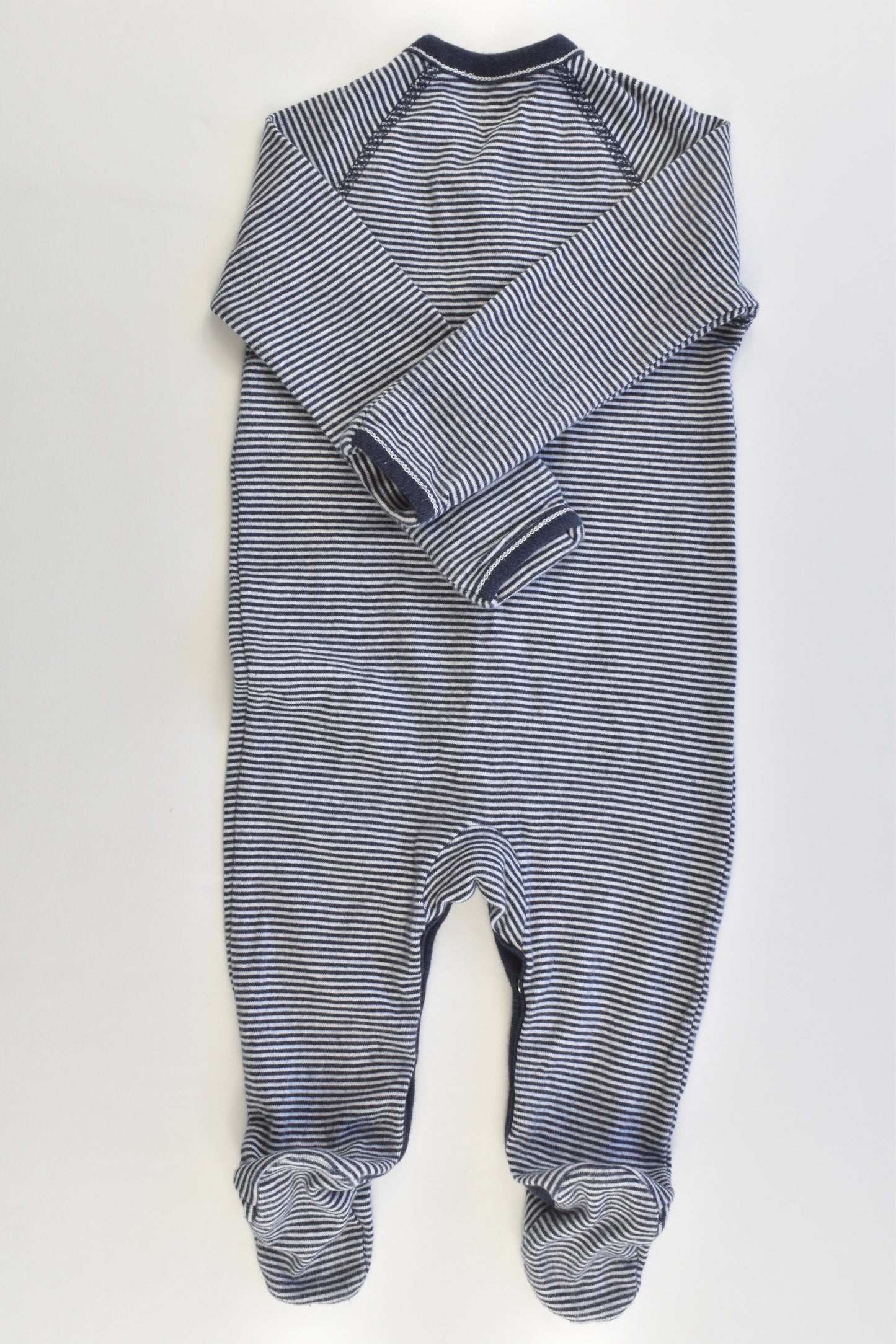 Ralph Lauren Size 00 (6 months) Striped Footed Romper