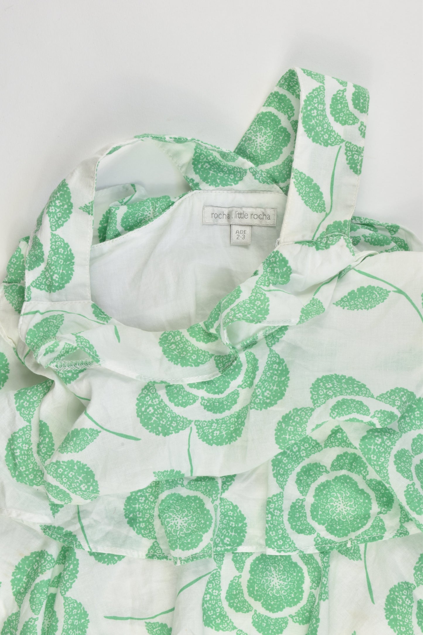 Rocha Little Rocha Size 2-3 Ruffle Blouse