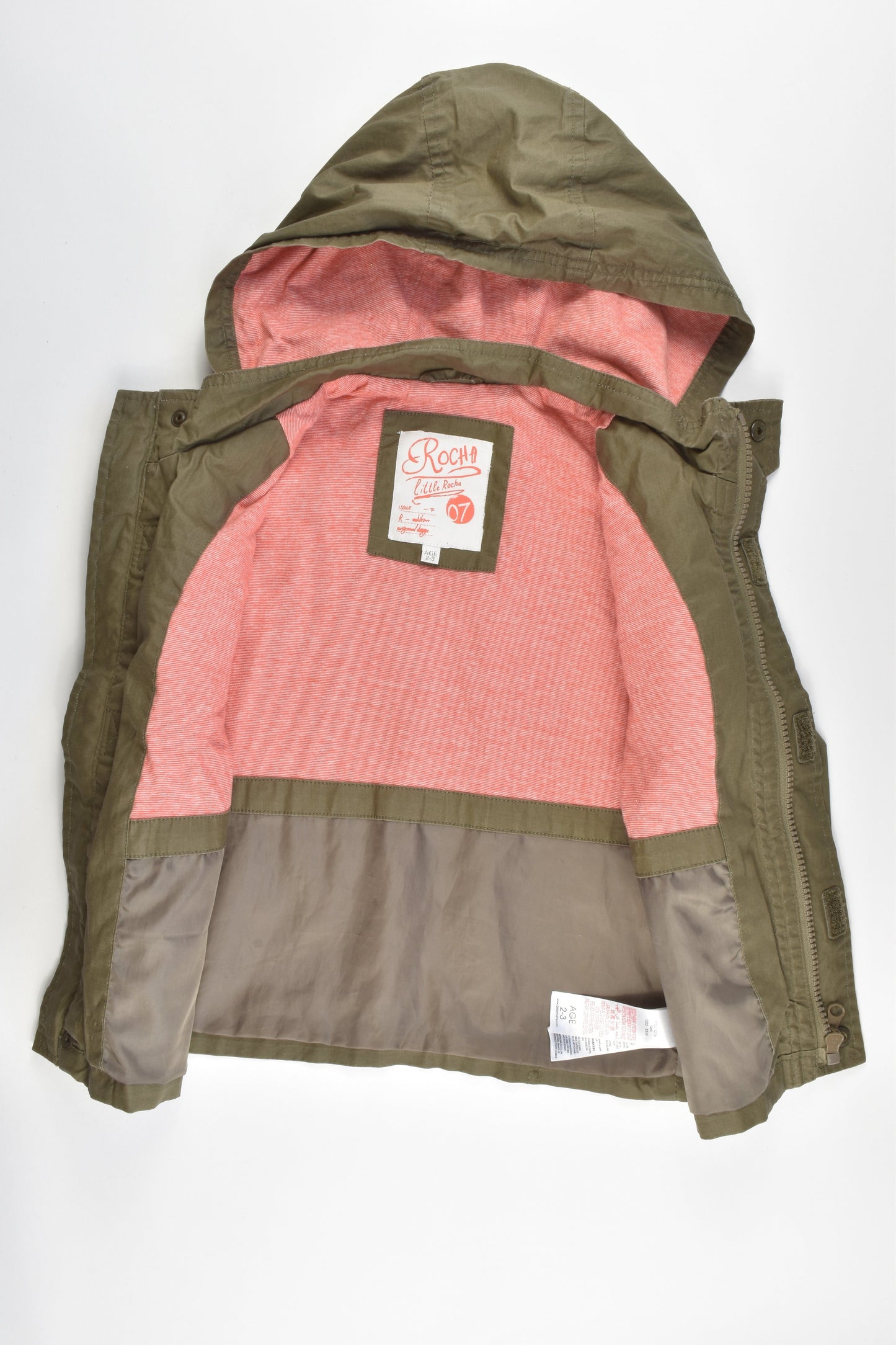 Rocha Little Rocha Size 2-3 Water Repellient Jacket