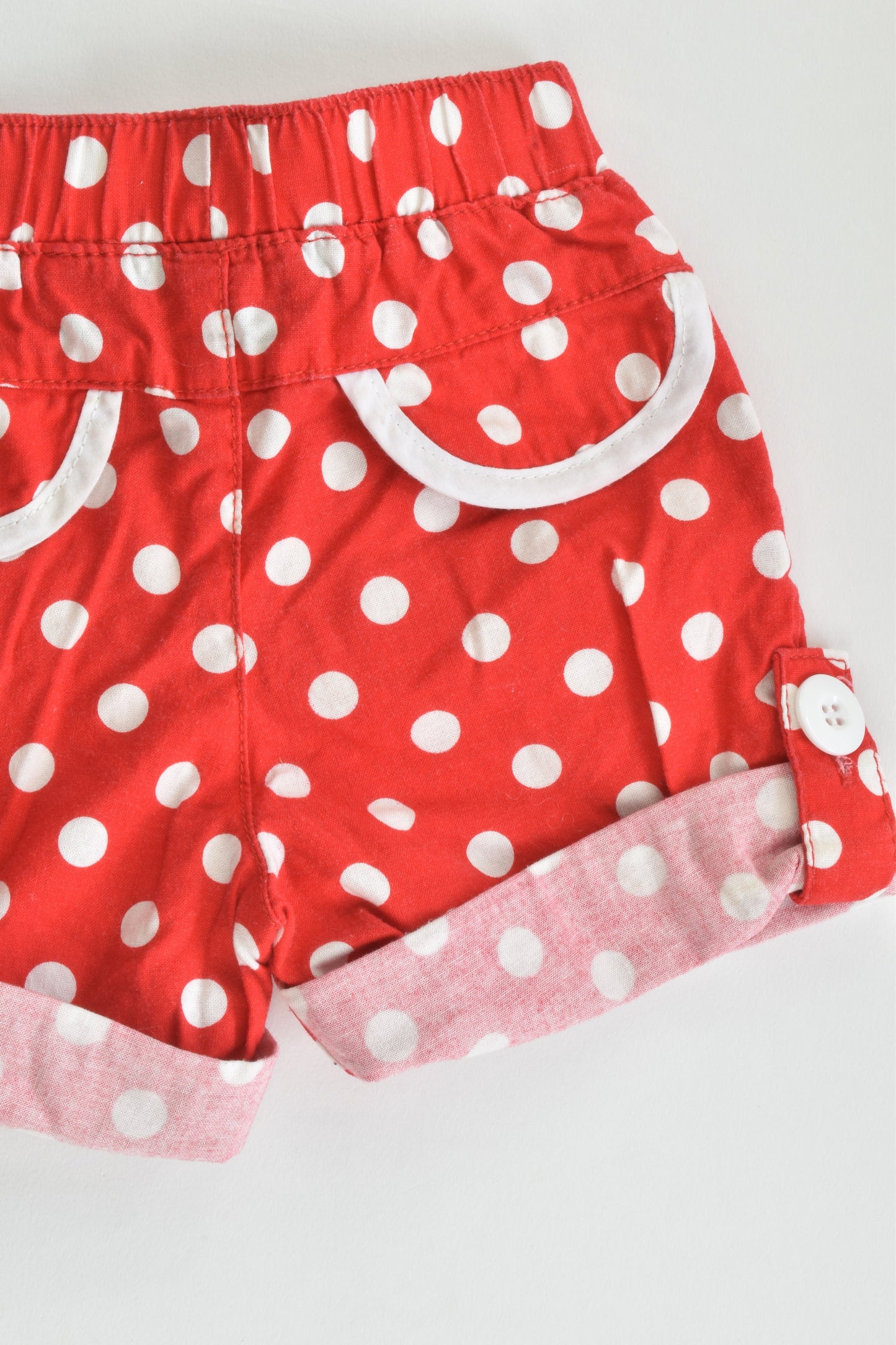 Rock Your Baby Size 0 (6-12 months, 80 cm) Polka Dots Shorts