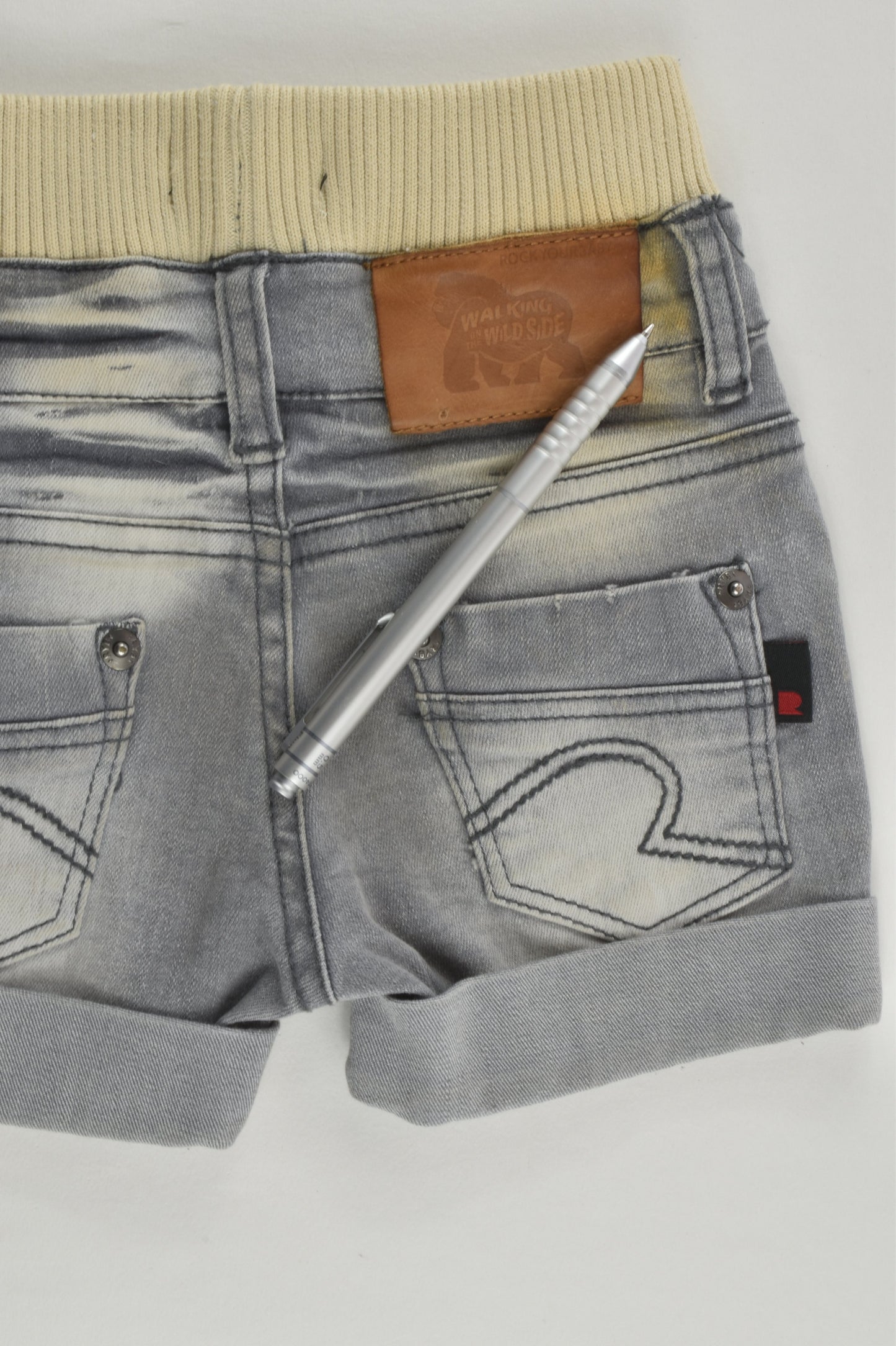 Rock Your Baby Size 0 'Walking On The Wild Side' Denim Shorts