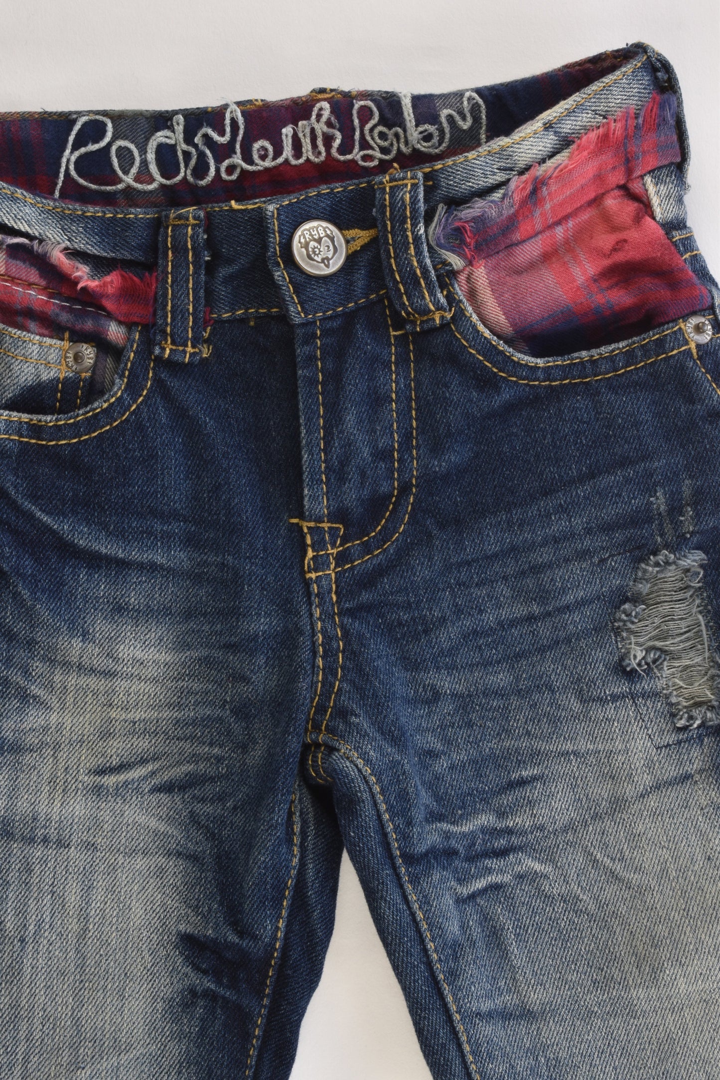 Rock Your Baby Size 2 (100 cm) Denim Pants