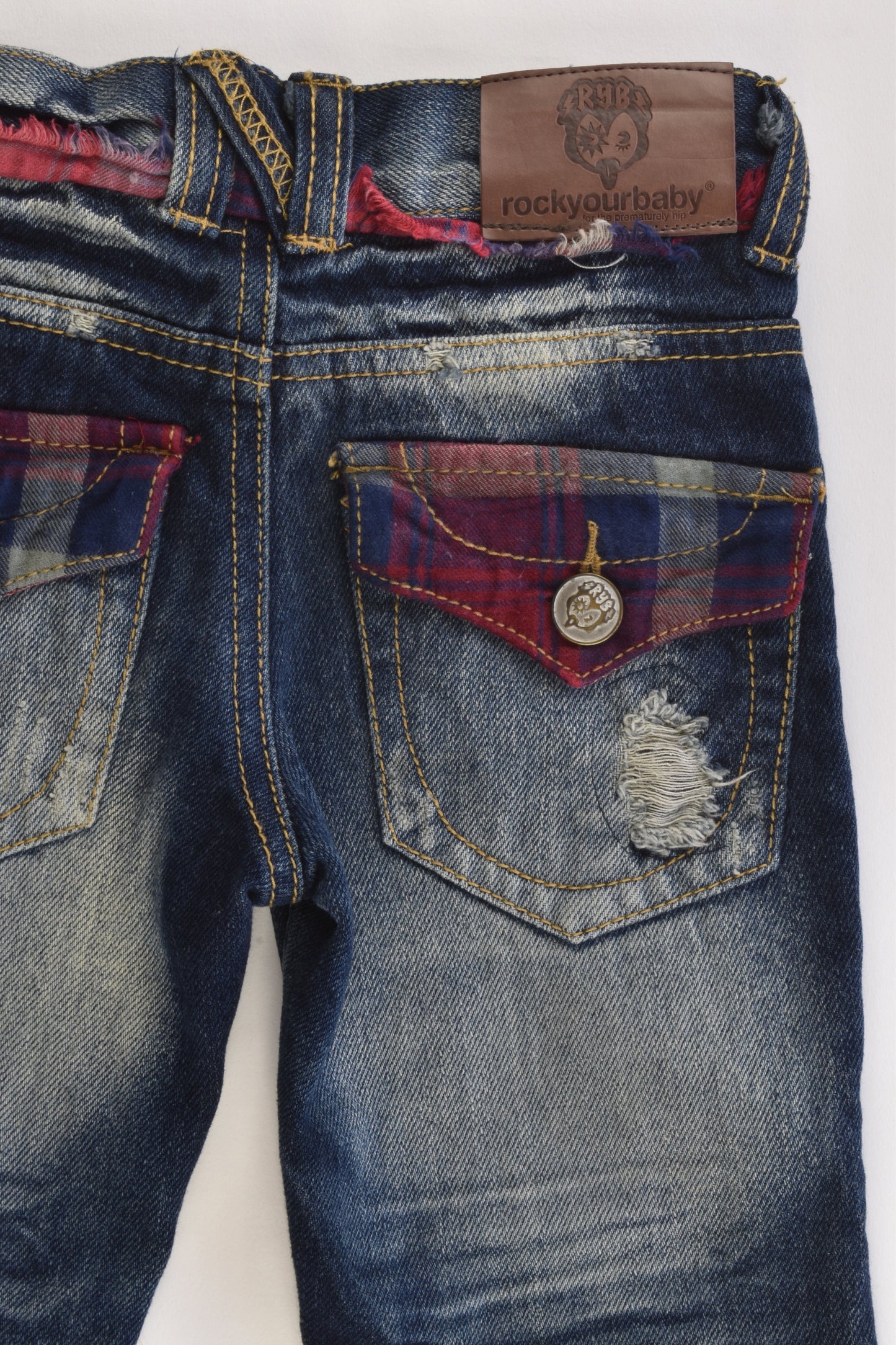 Rock Your Baby Size 2 (100 cm) Denim Pants