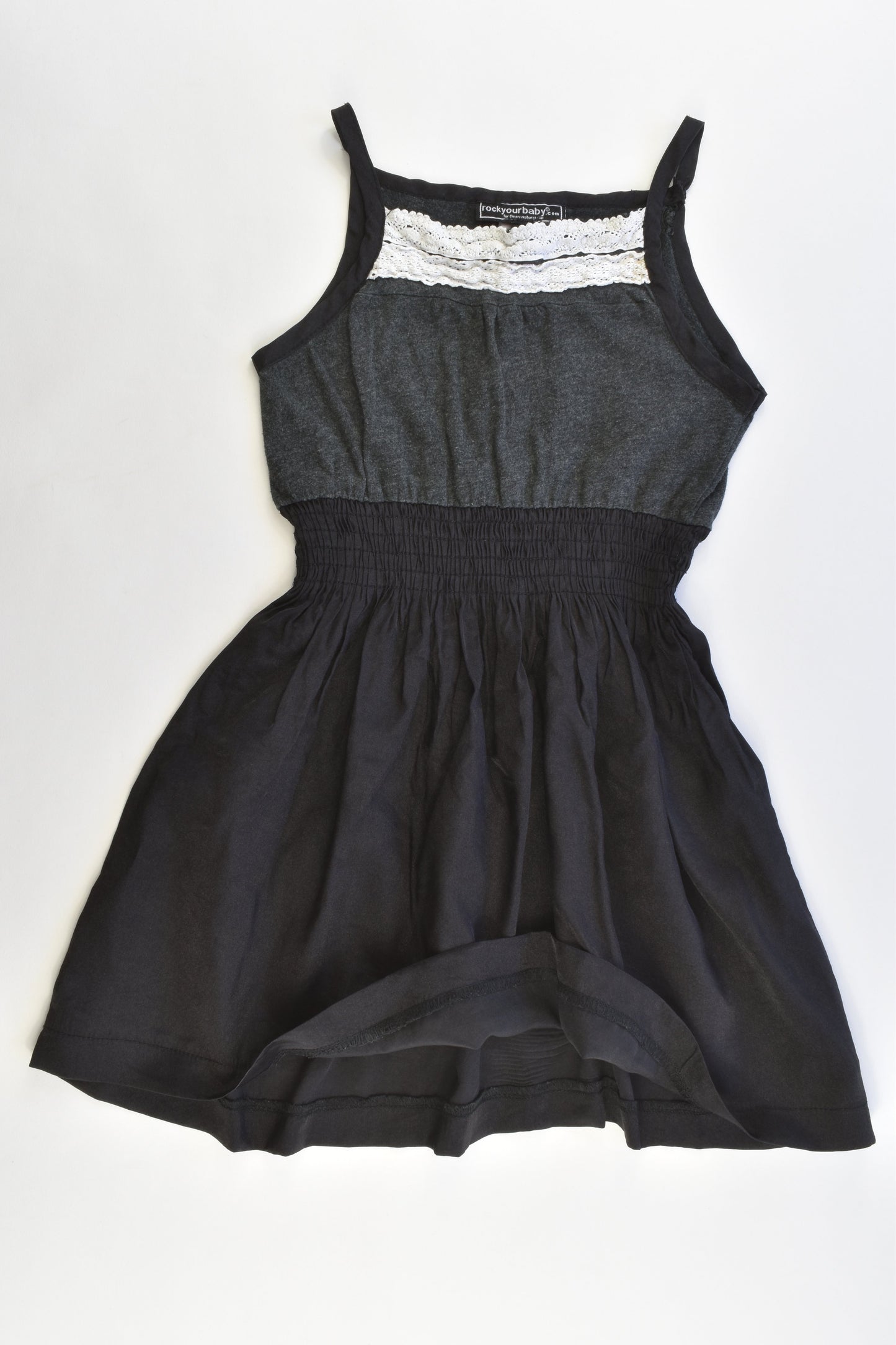 Rock Your Baby Size 4 Dress with Lace Detail