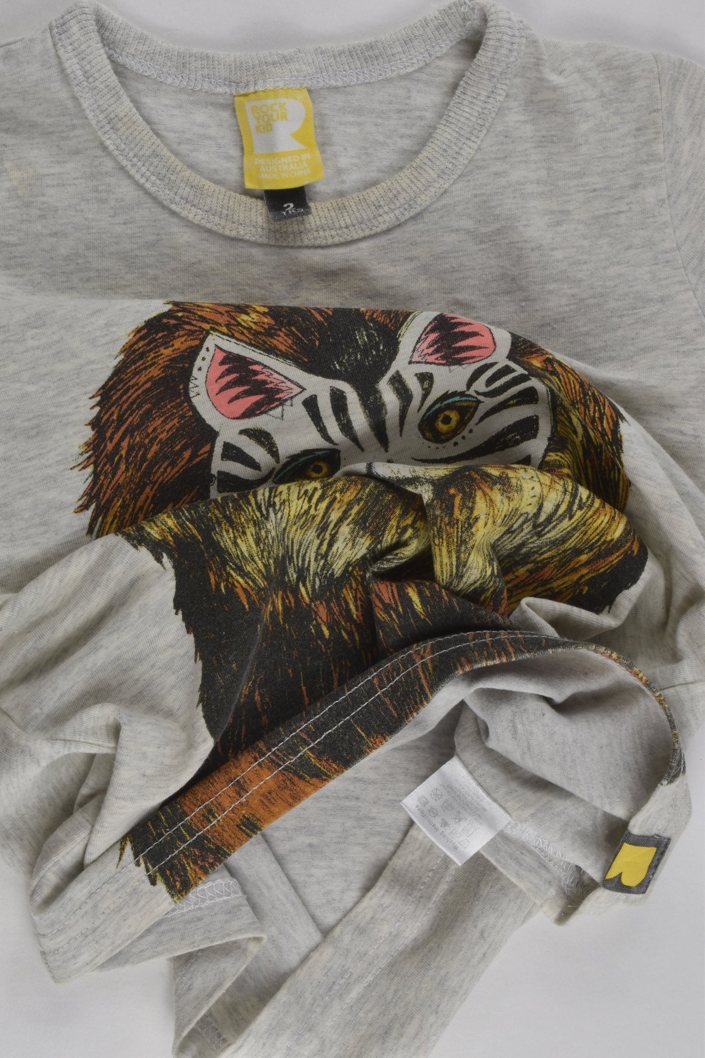 Rock Your Kid Size 2 Lion T-shirt