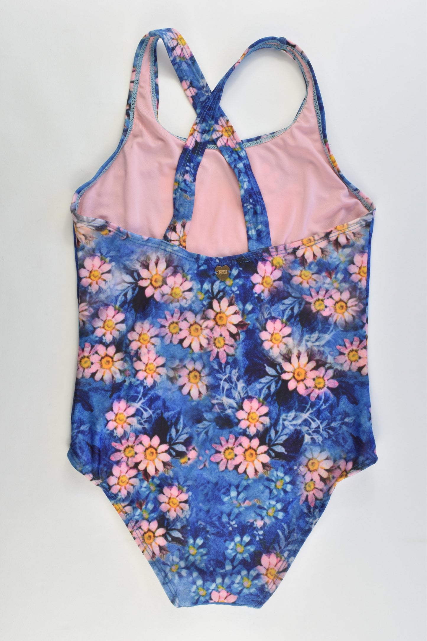 Rock Your Kid Size 8 Lined Kitty Bathers