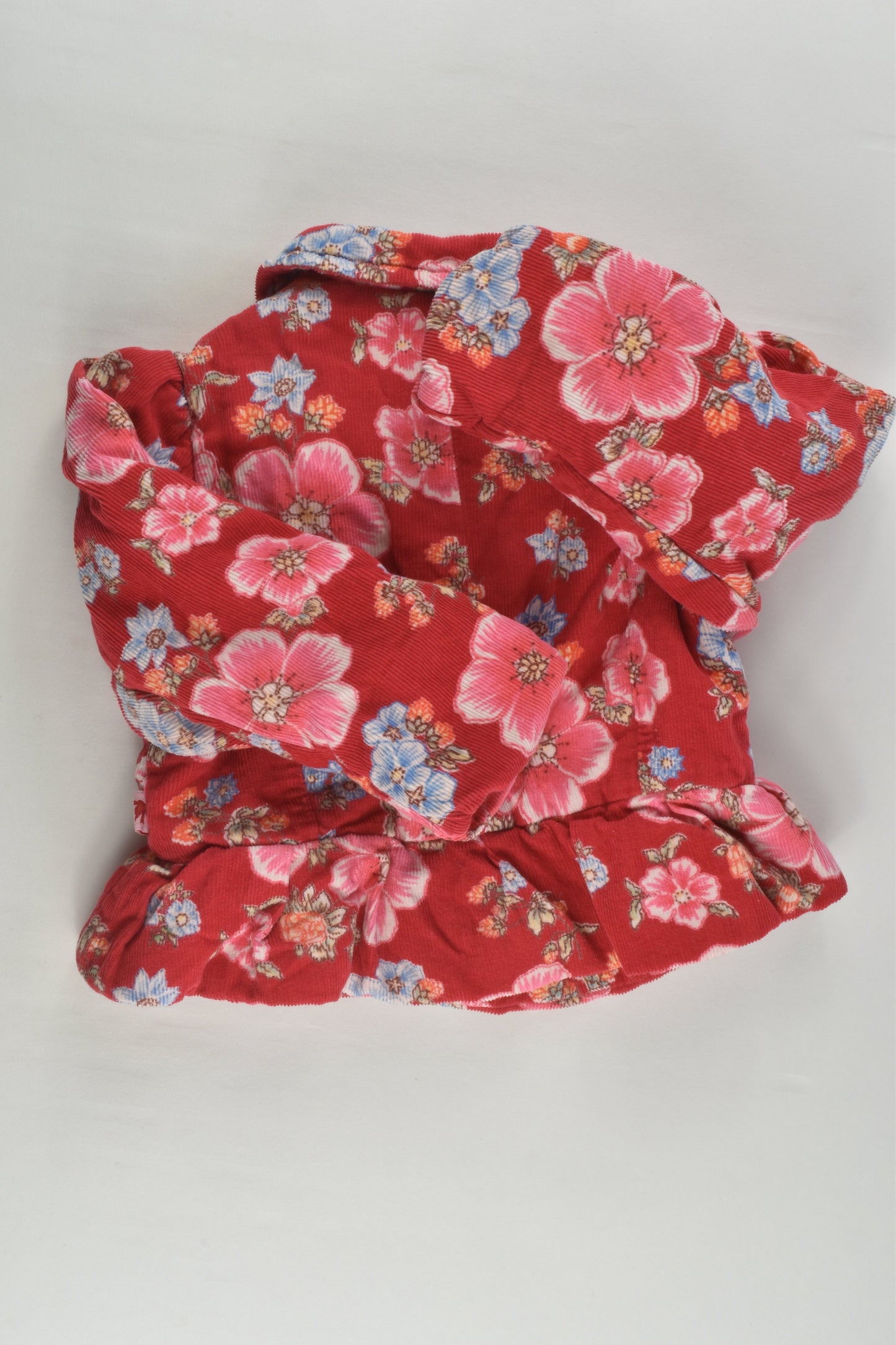 Room Seven Size 2 (92 cm) Handmade Floral Cord Jacket
