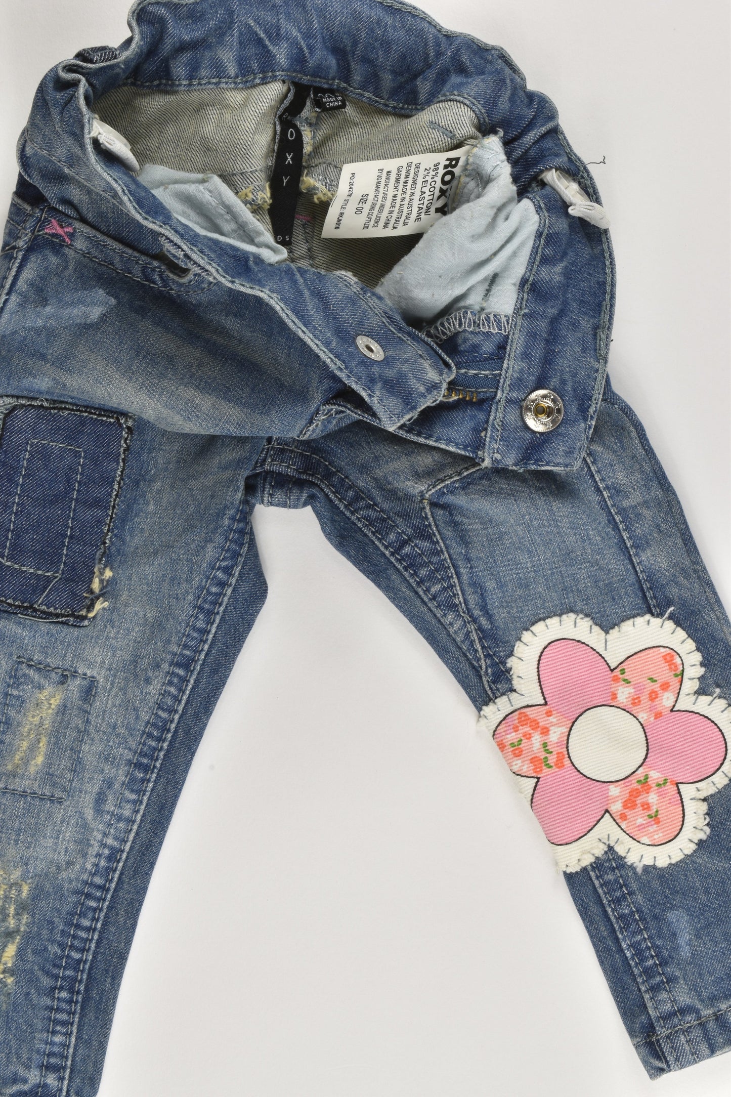Roxy Size 00 Denim Pants