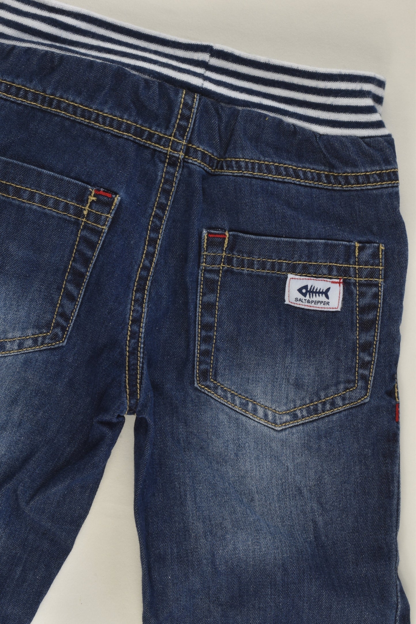 Salt and Pepper Size 1 (86 cm) Lightweight Denim Pants