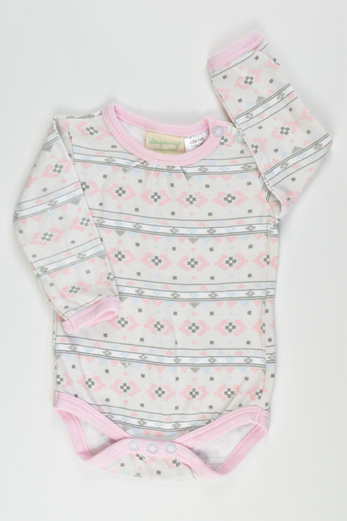 Sapling (Australia) Size 000 (0-3 months) Organic Bodysuit