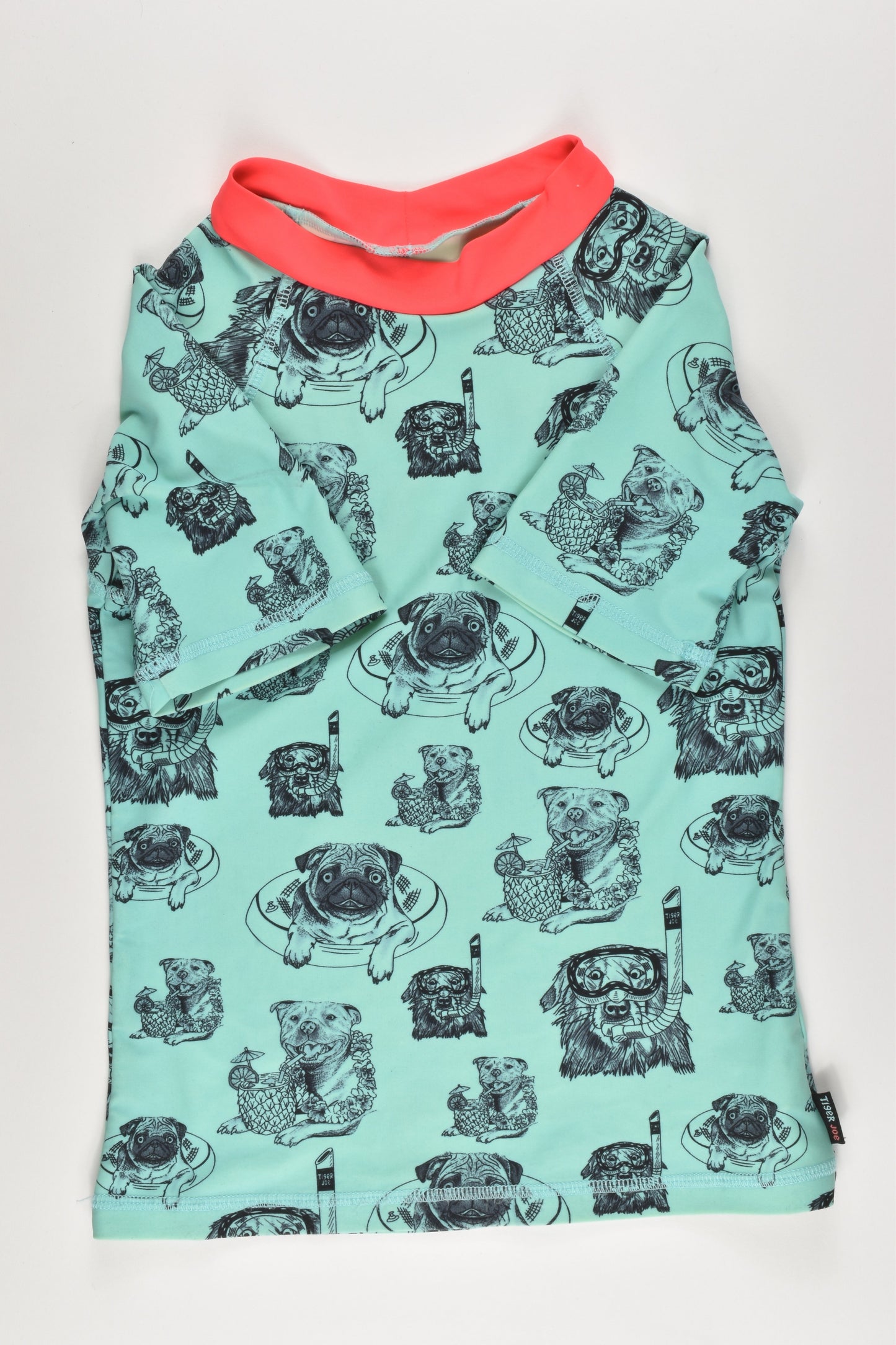 Seafolly Tiger Joe Size 7 Rashie