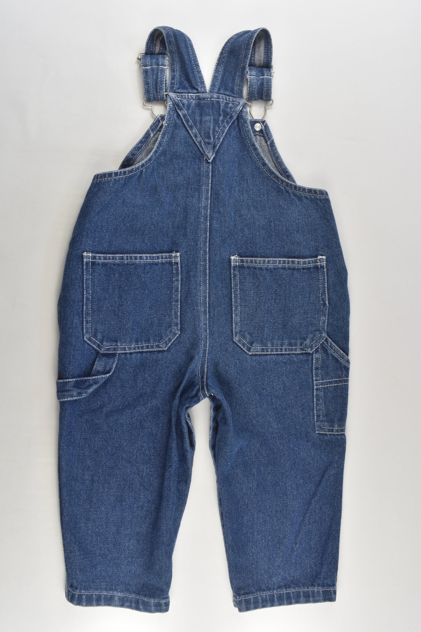 Sears Baby Size 2 Truck Denim Overalls