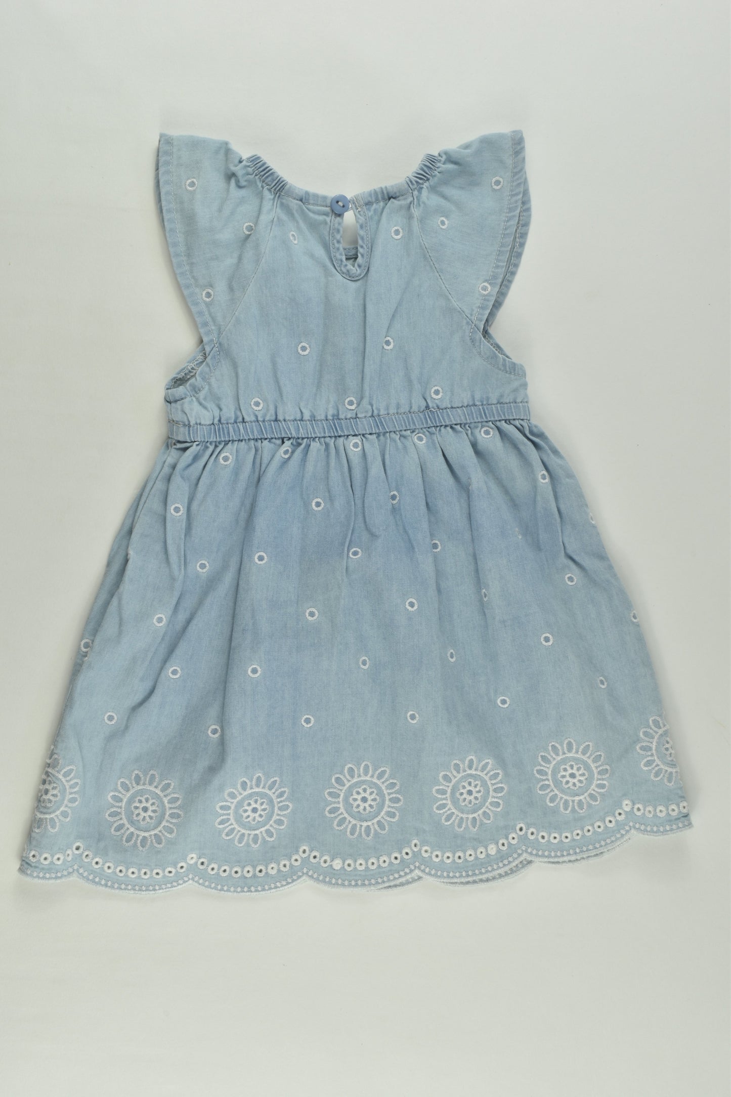 Seed Heritage Size 000 Lightweight Denim Dress