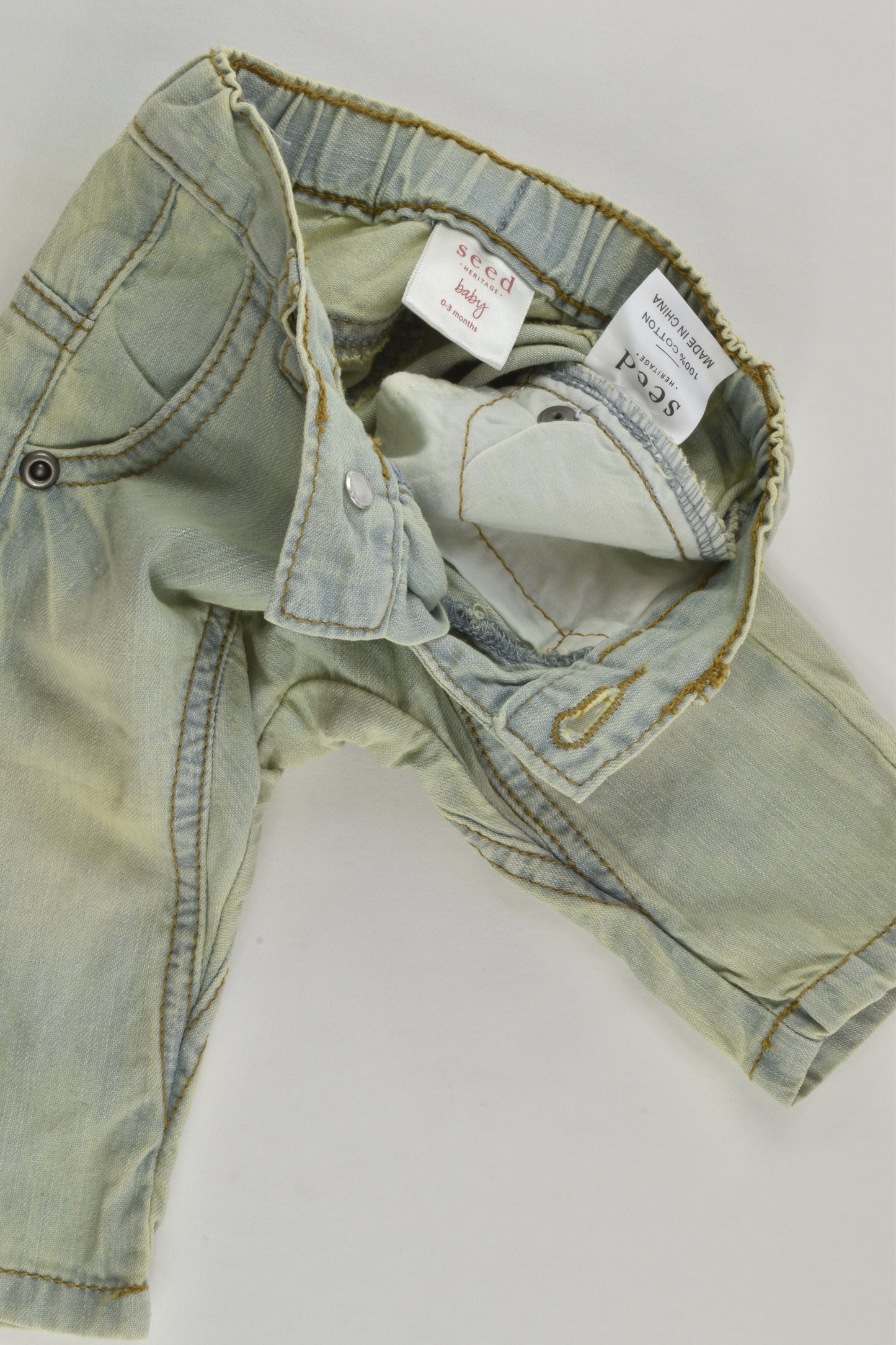 Seed Heritage Size 000 Lightweight Denim Pants