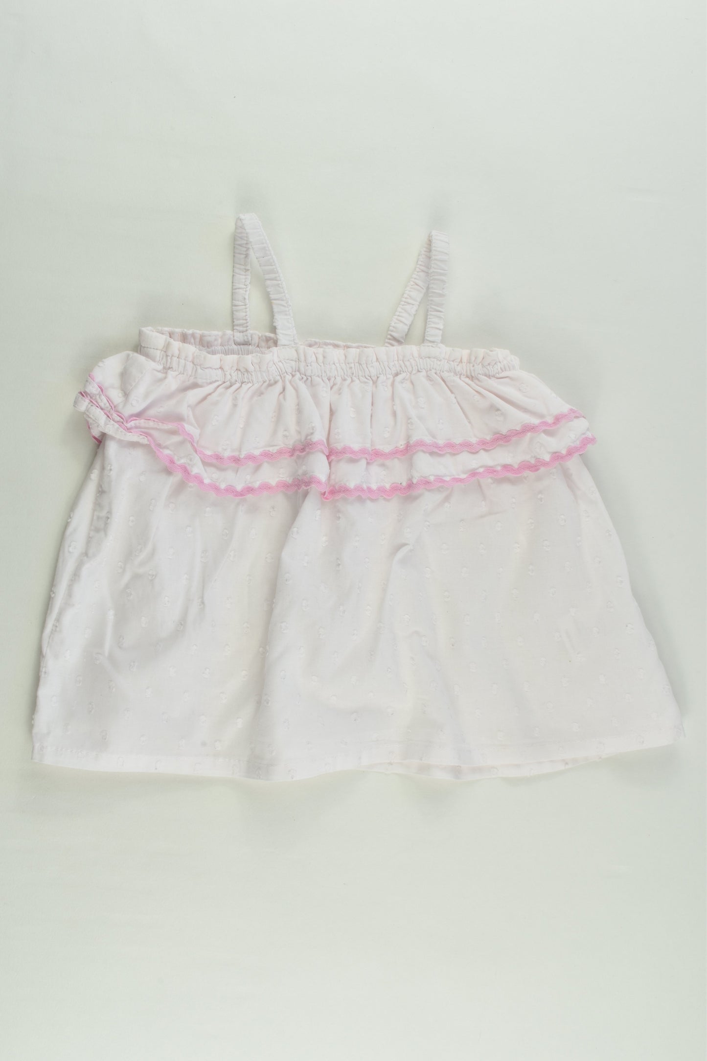 Seed Heritage Size 1 (12-18 months) Ruffle Top