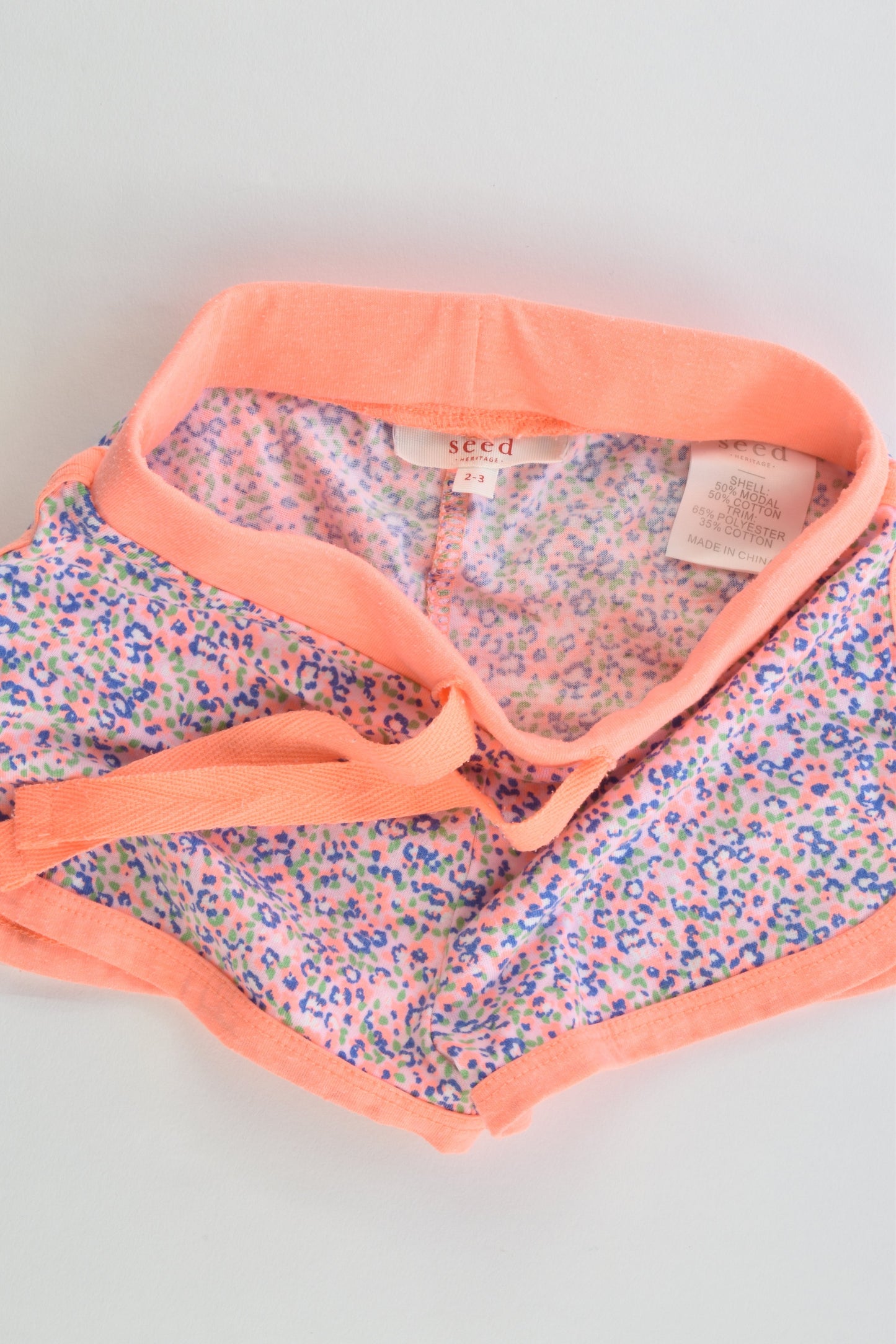 Seed Heritage Size 2-3 Floral Shorts