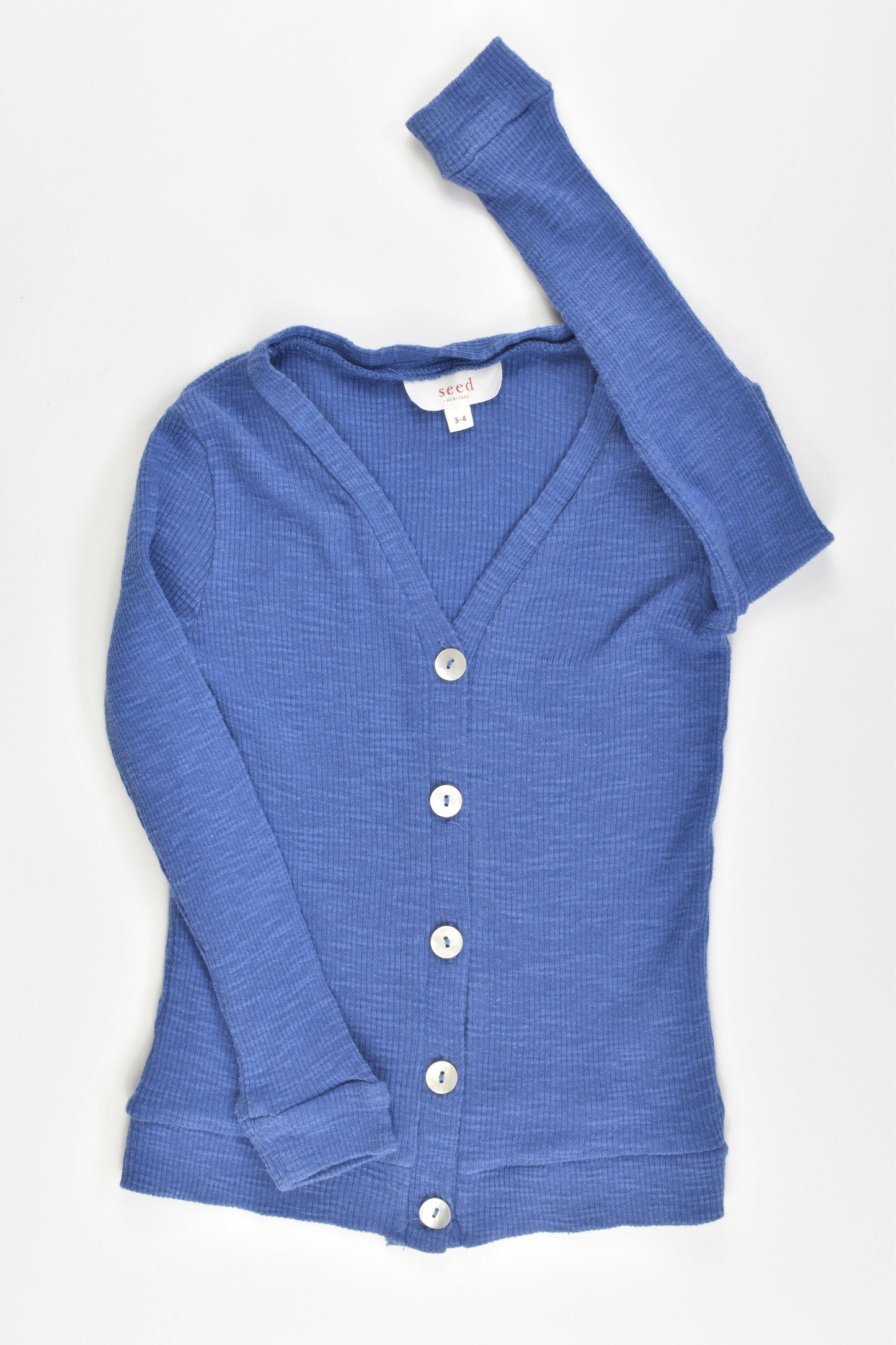 Seed Heritage Size 3-4 Cotton Cardigan
