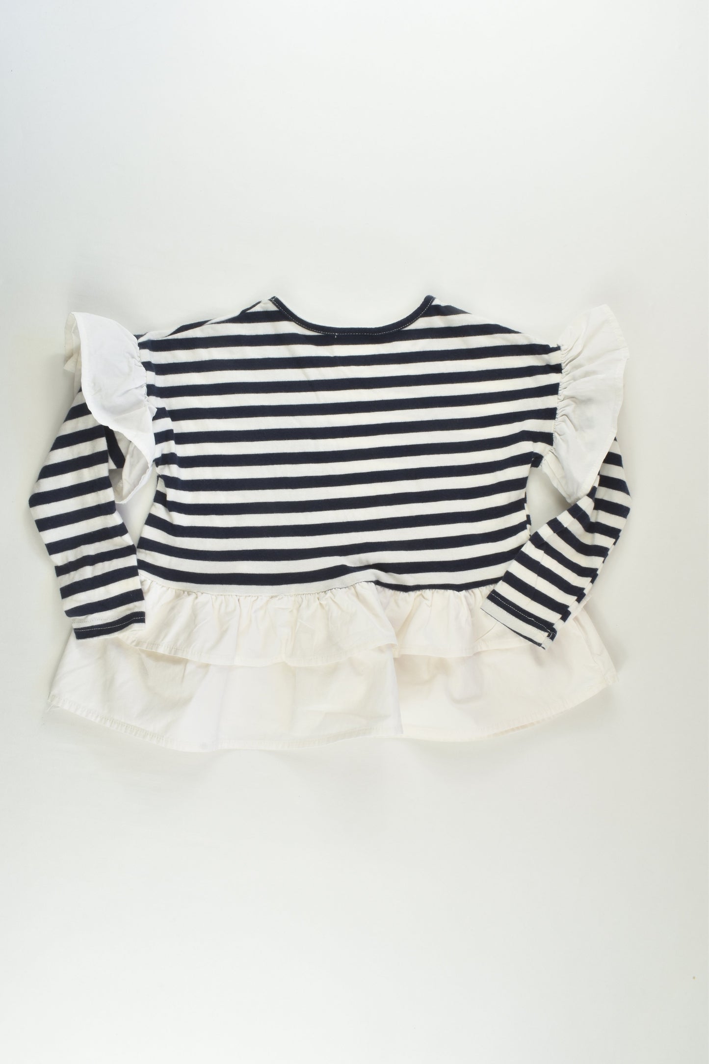 Seed Heritage Size 3 Striped Ruffle Top