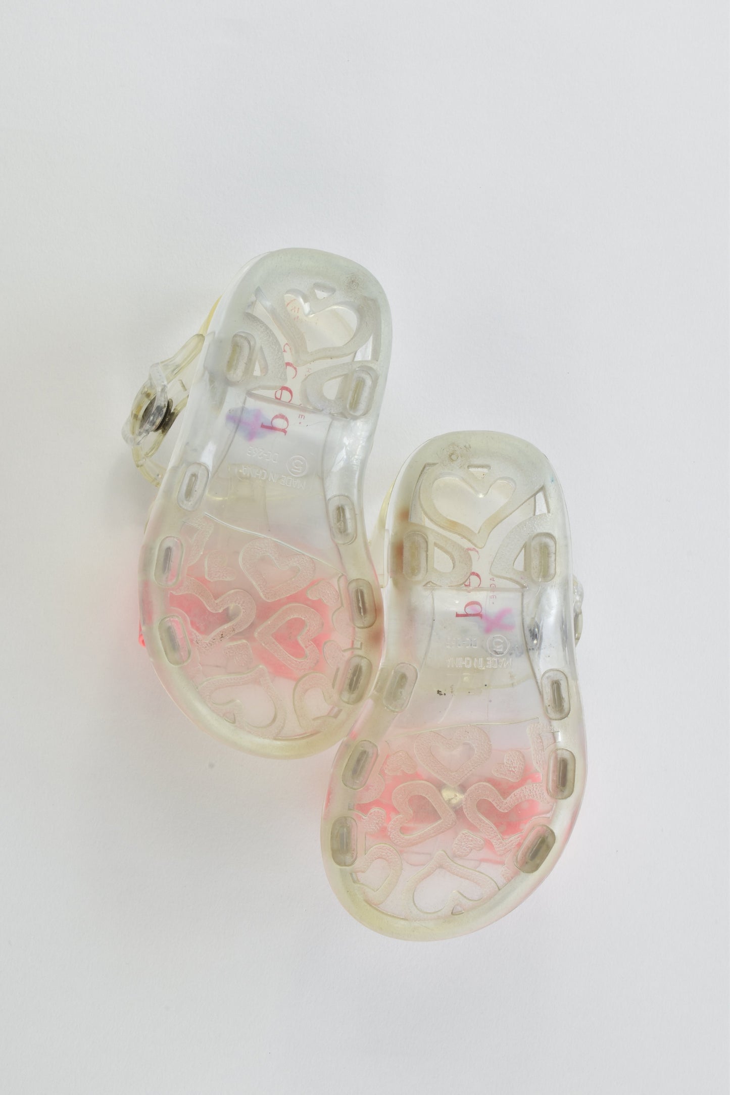 Seed Heritage Size 5 Jelly Sandals with Bows