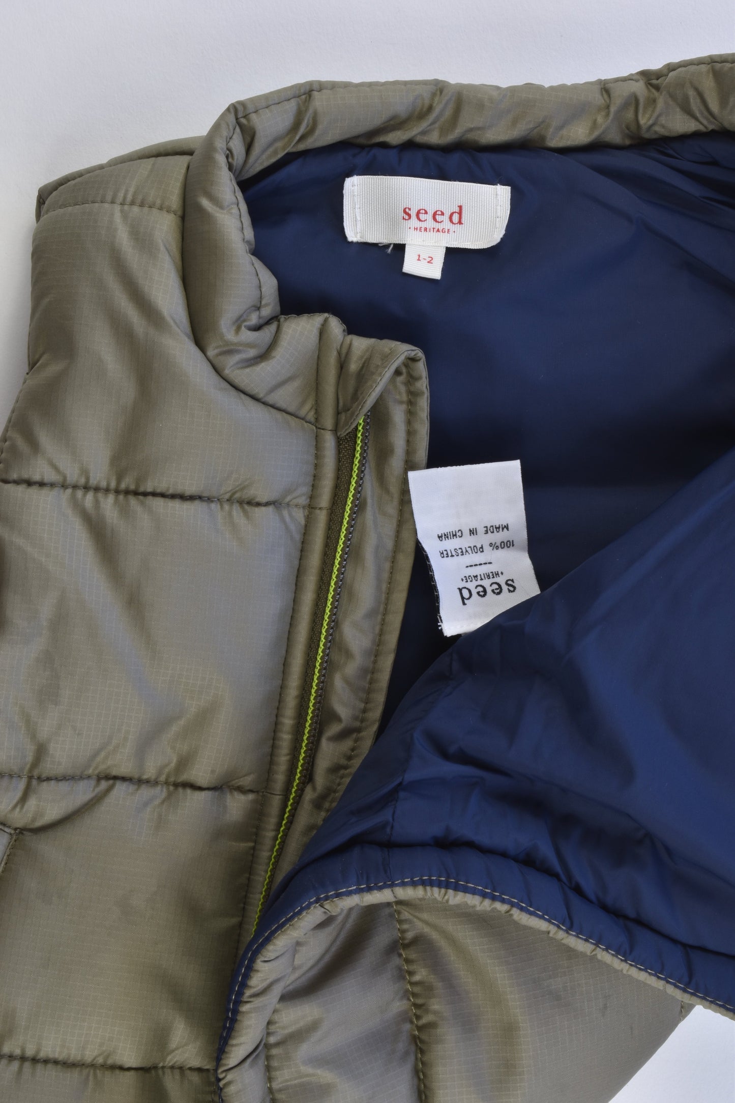 Seed Size 1-2 Puffer Vest