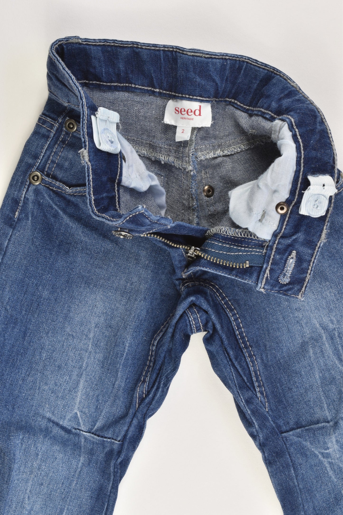 Seed Size 2 Soft Stretchy Denim Pants