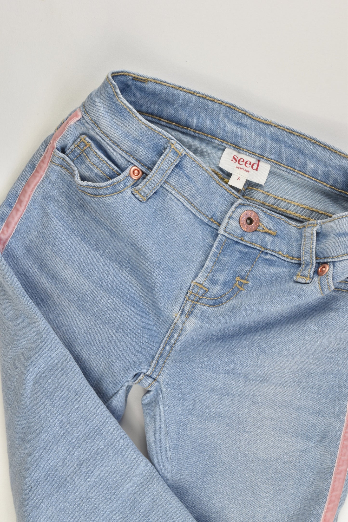 Seed Size 3 Soft Stretchy Denim Pants
