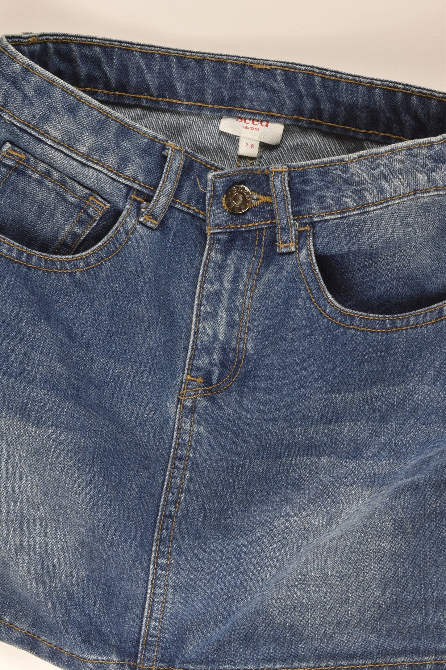 Seed Size 7-8 Denim Skirt