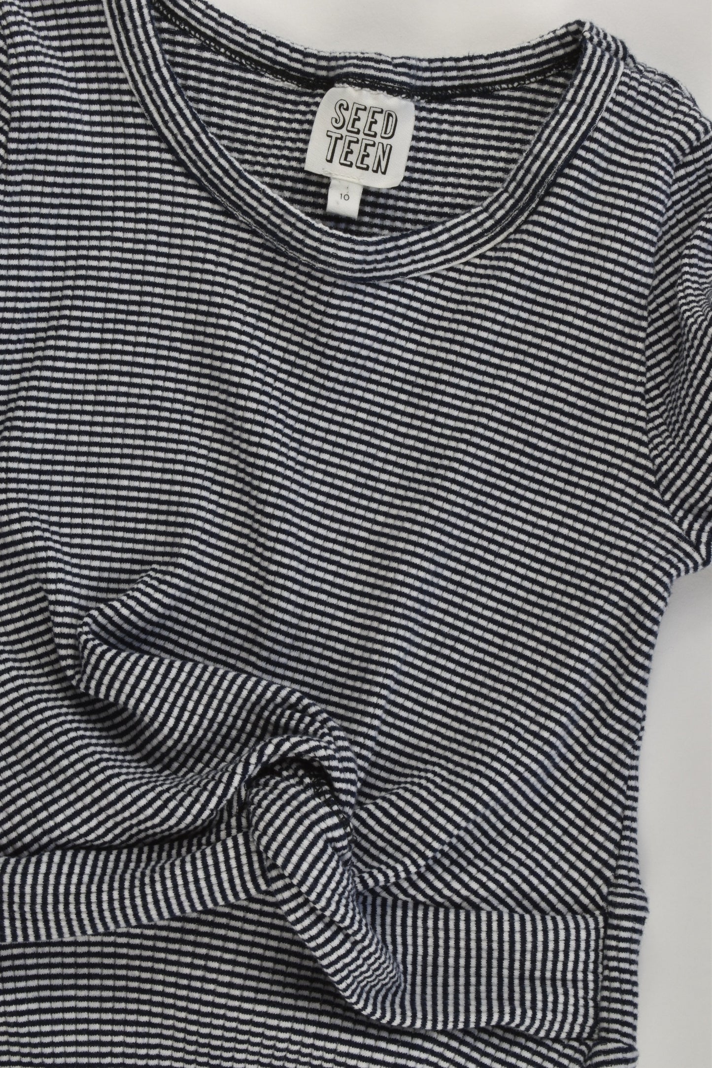 Seed Teen Size 8-10 Striped Dress