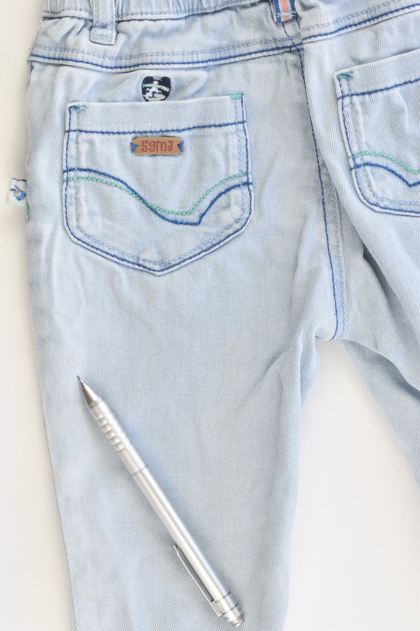 Sergent Major France Size 9 months (71 cm) Soft Denim Pants