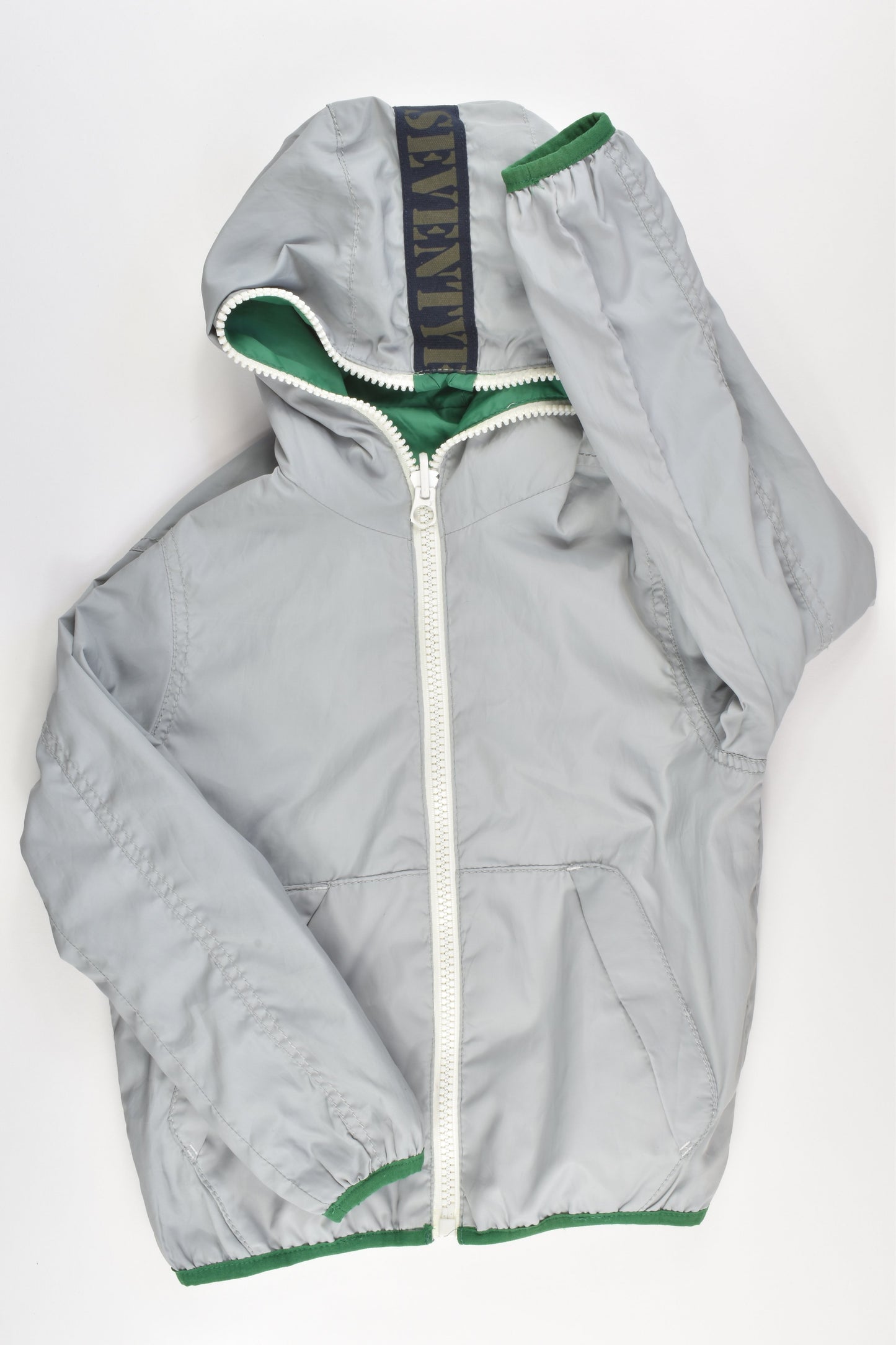 Seventyfive Size 4 Reversible Hooded jacket
