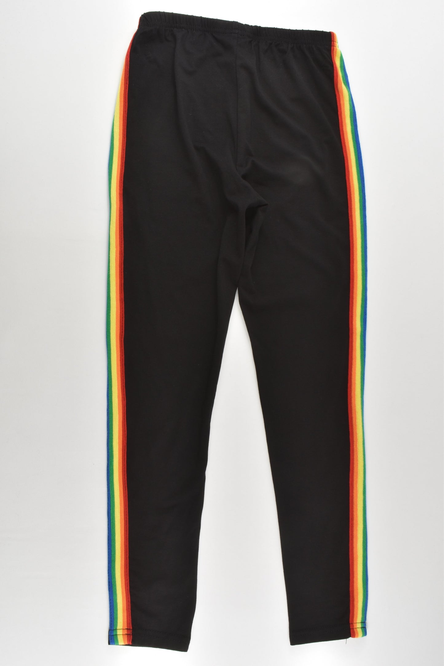 Shein Size 9-10 (140 cm) Rainbow Stripes Leggings