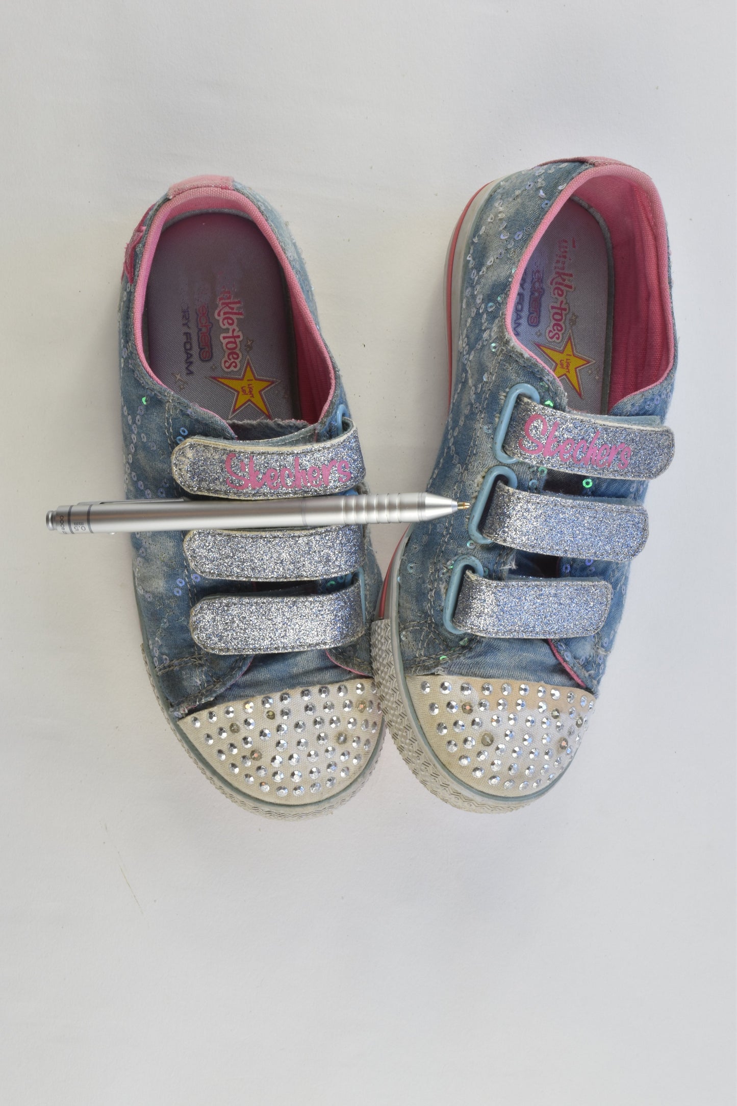 Skechers Twinkle Toes Size 13 Light-Up Shoes