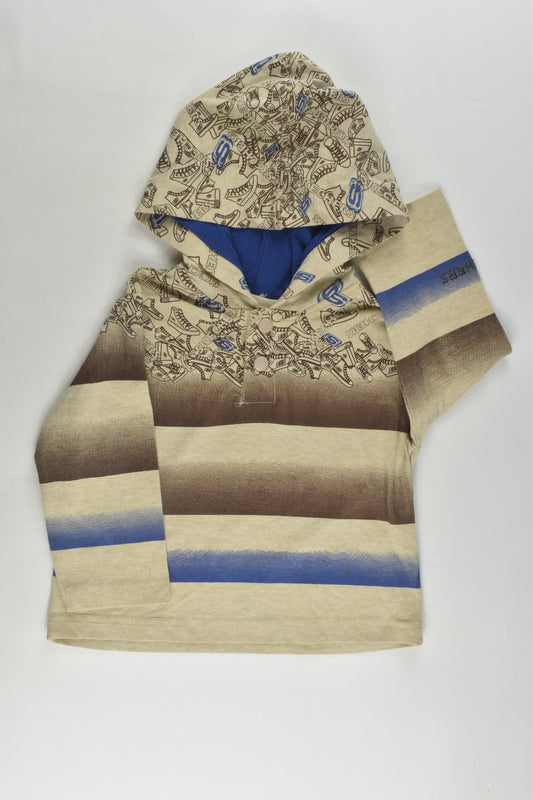 Skechers USA Size 1-2 (18 months) Hooded Top