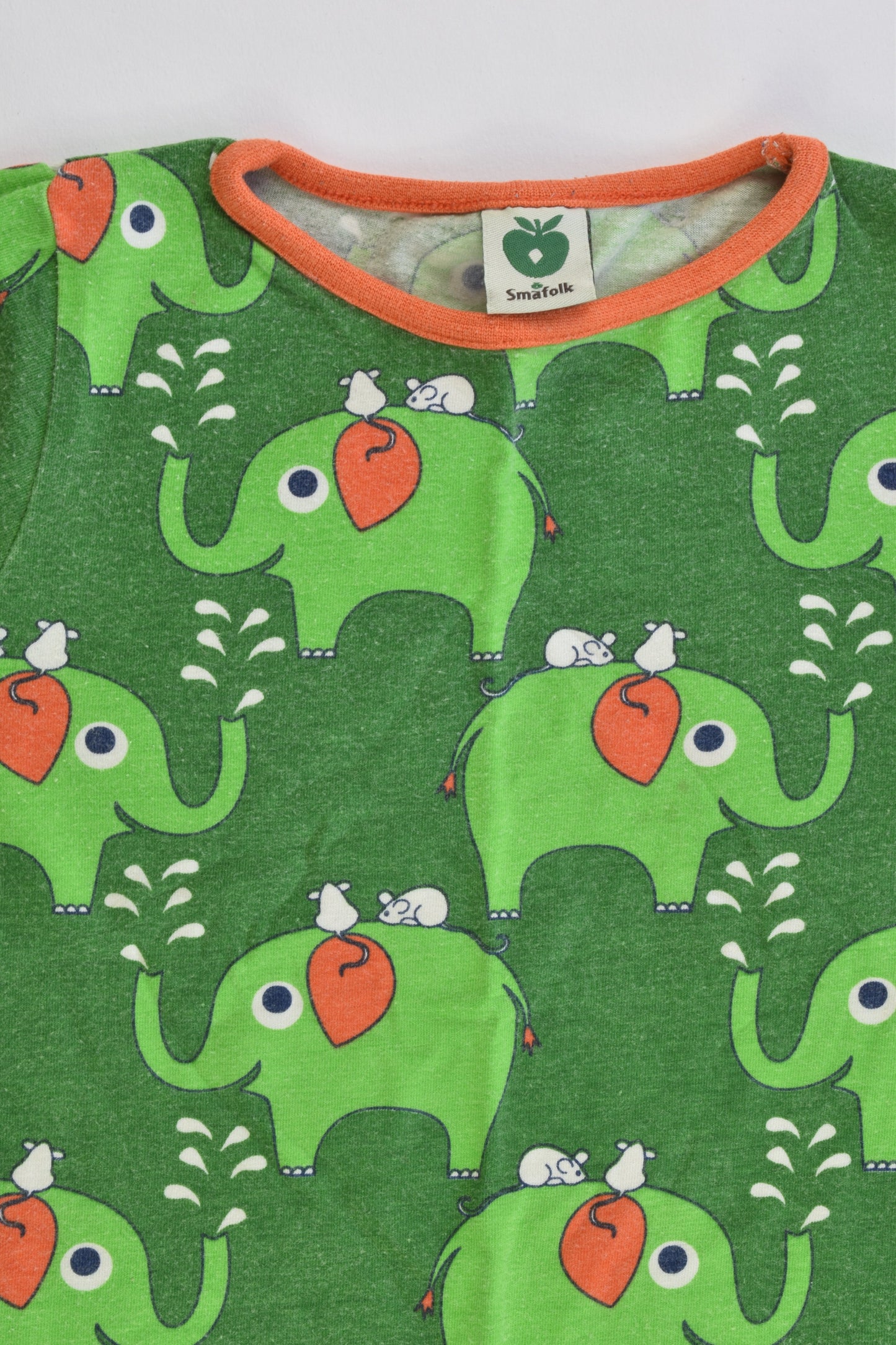 Småfolk Size 2-3 (92-98 cm) Elephant Top