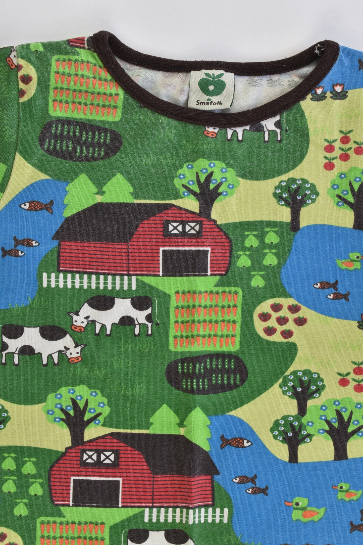 Småfolk Size 2-3 (92-98 cm) Farm Top