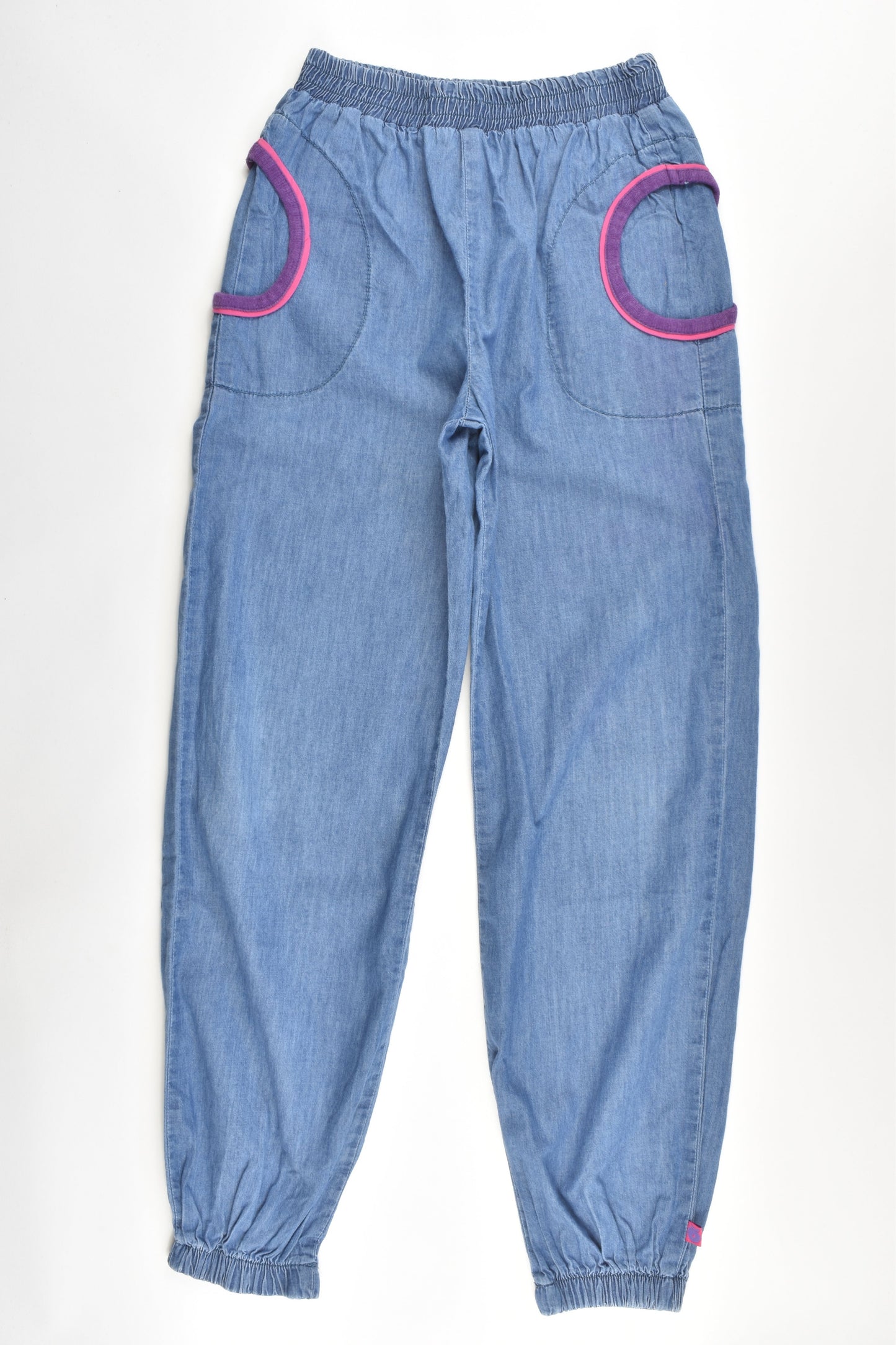 Småfolk Sweden Size 7-8 (122-128 cm) Soft and Light Denim Pants