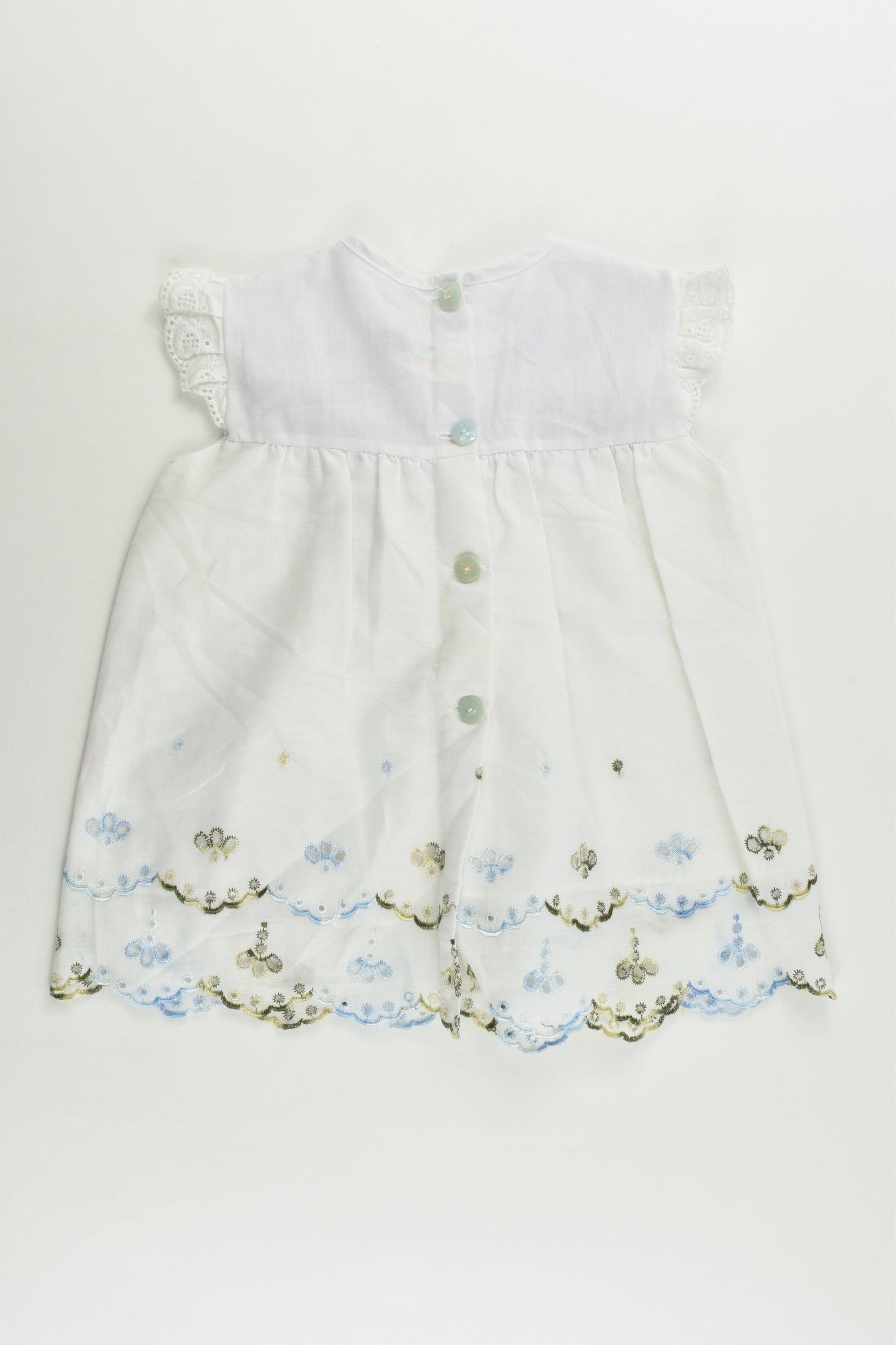 Smile Size approx 0 Lined Smocked Dress