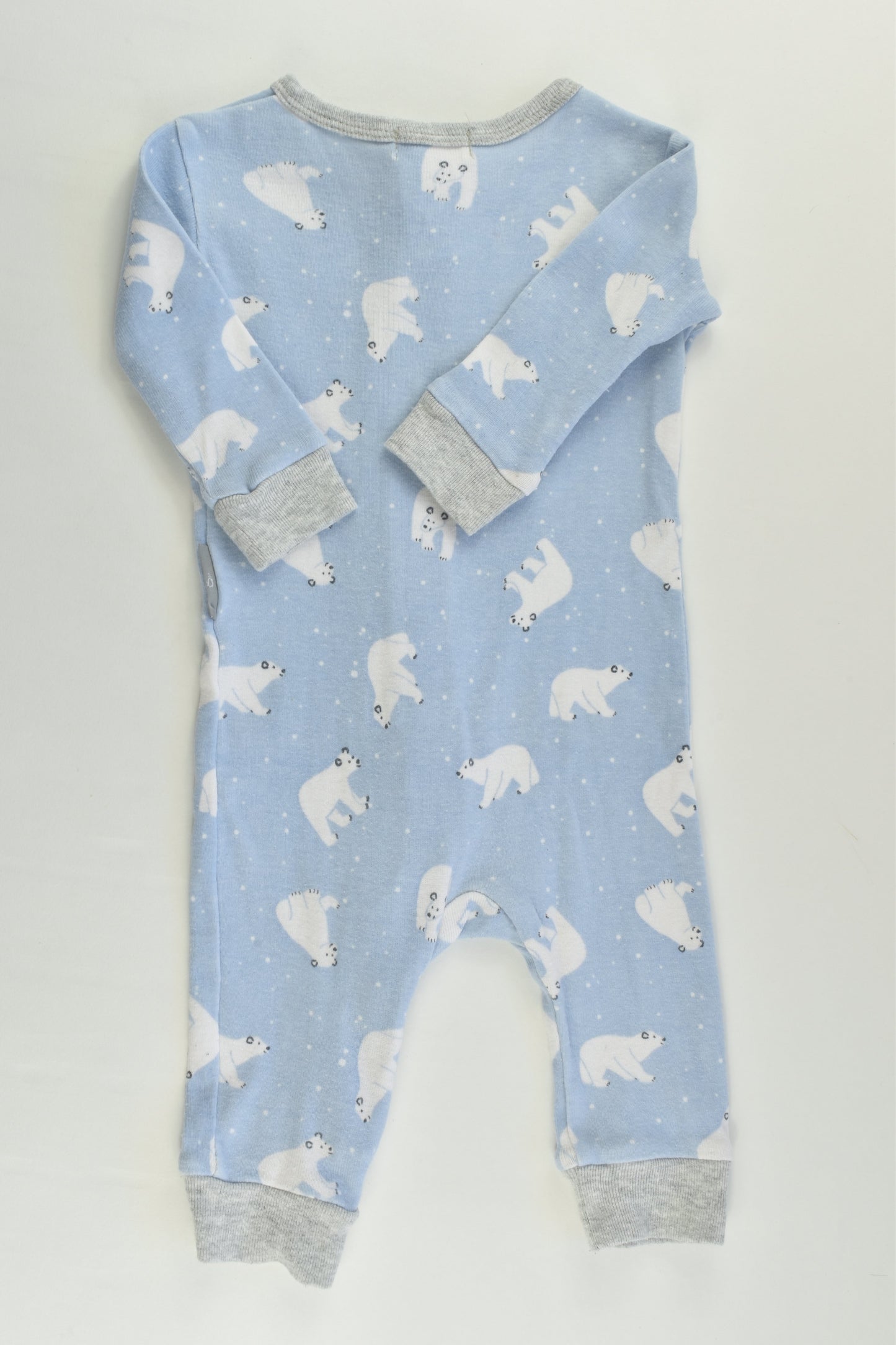 Snugglebum Size 00 (3-6 months) Polar Bear Romper