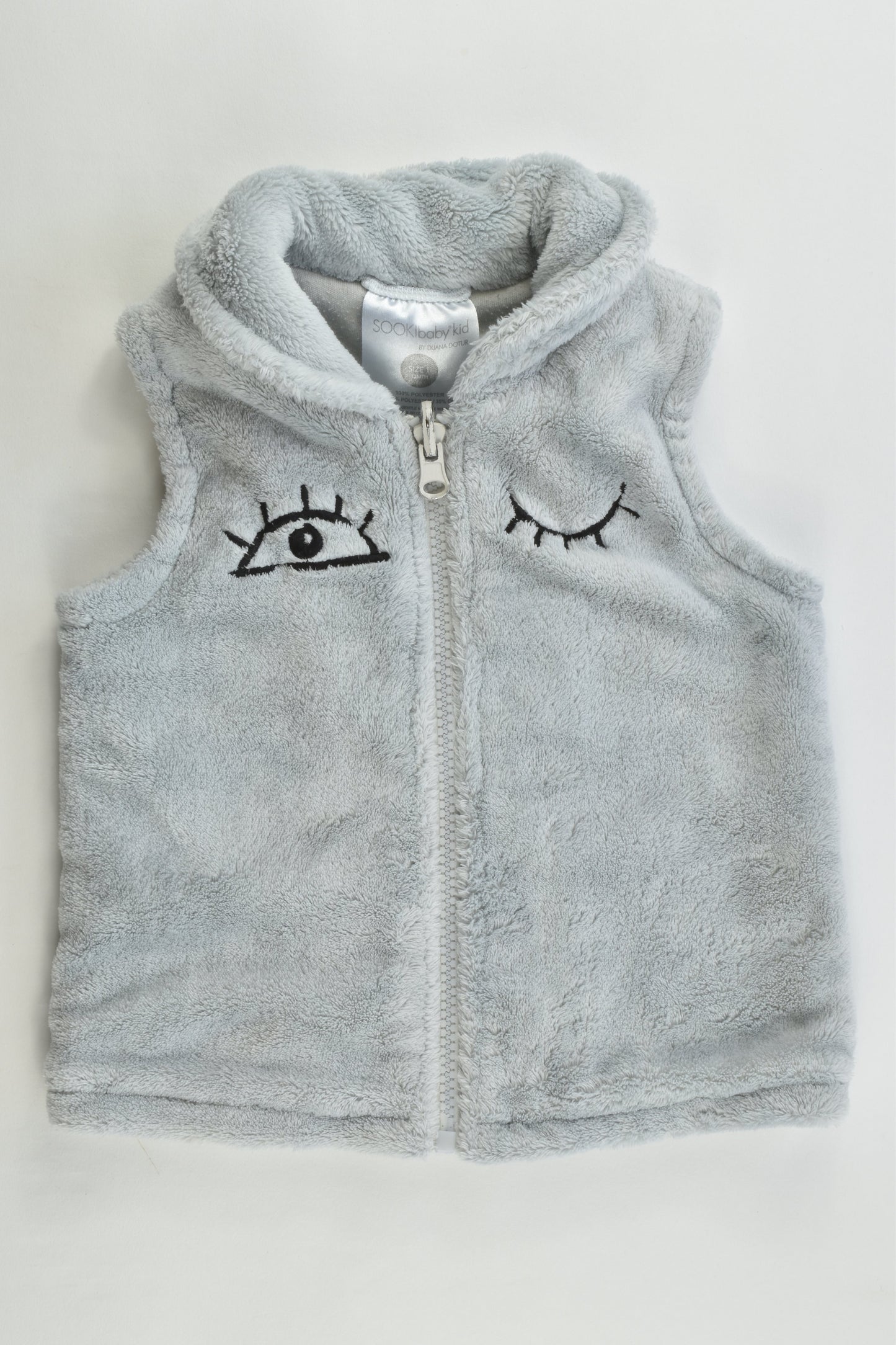 SOOKIbaby Size 1 (12 months) Reversible "Love You" Vest
