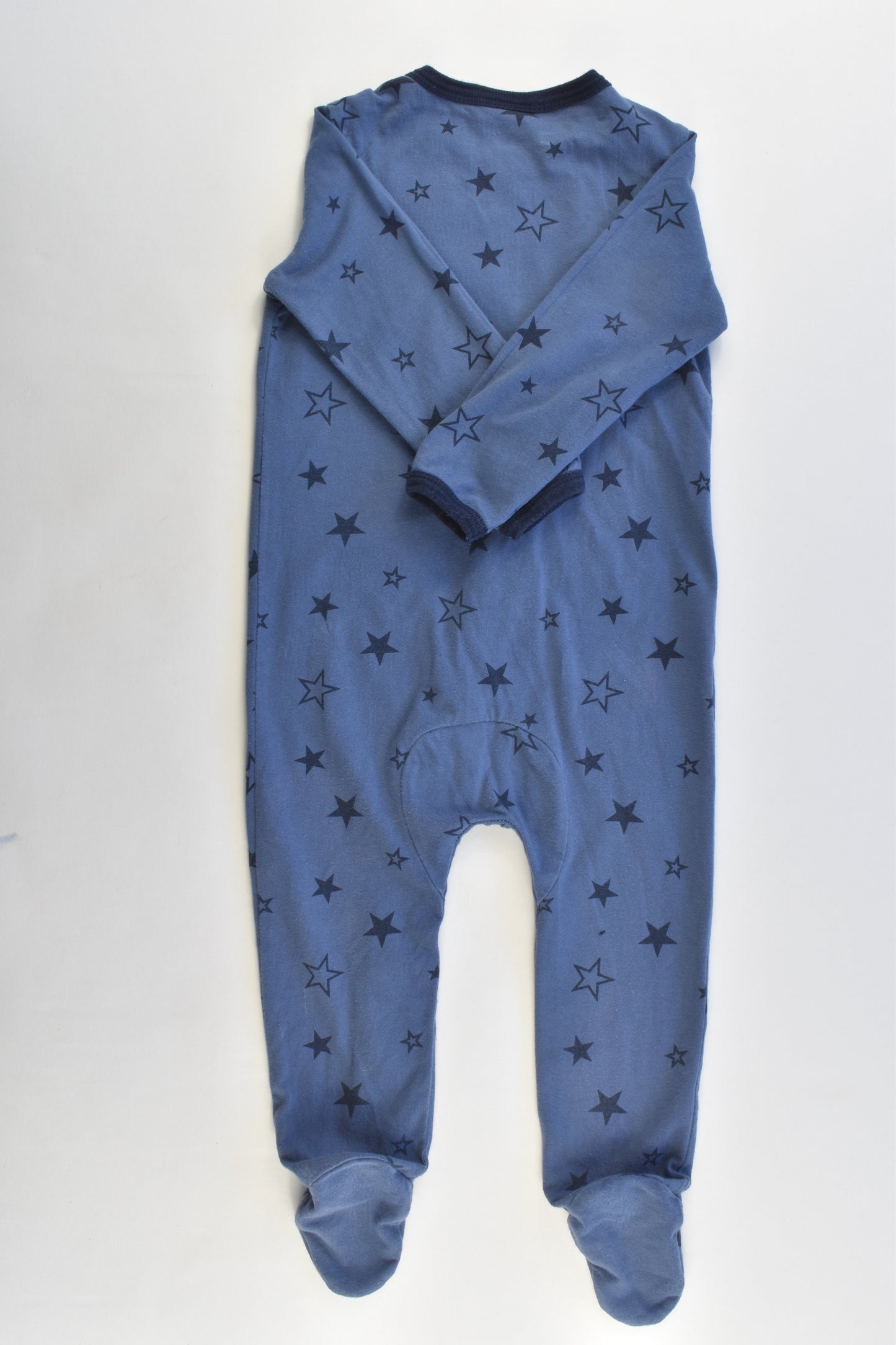 Sprout Size 0 (6-12 months) Stars Footed Romper