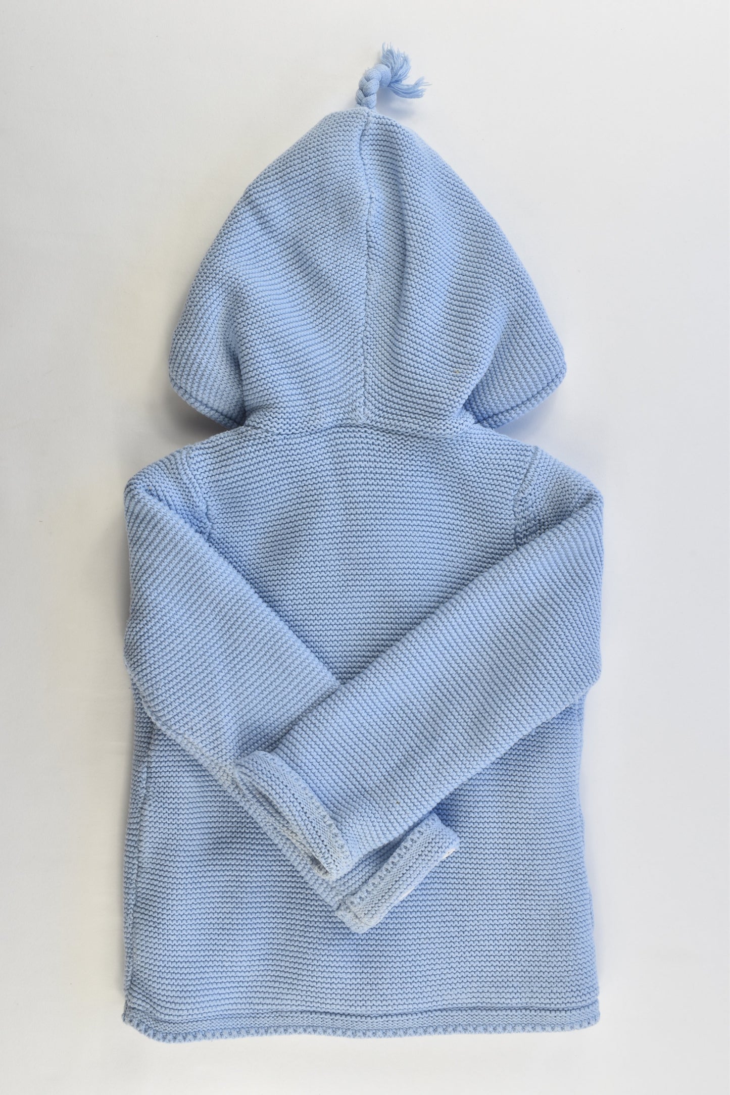 Sprout Size 0 Hooded Lined Knitted Jumper