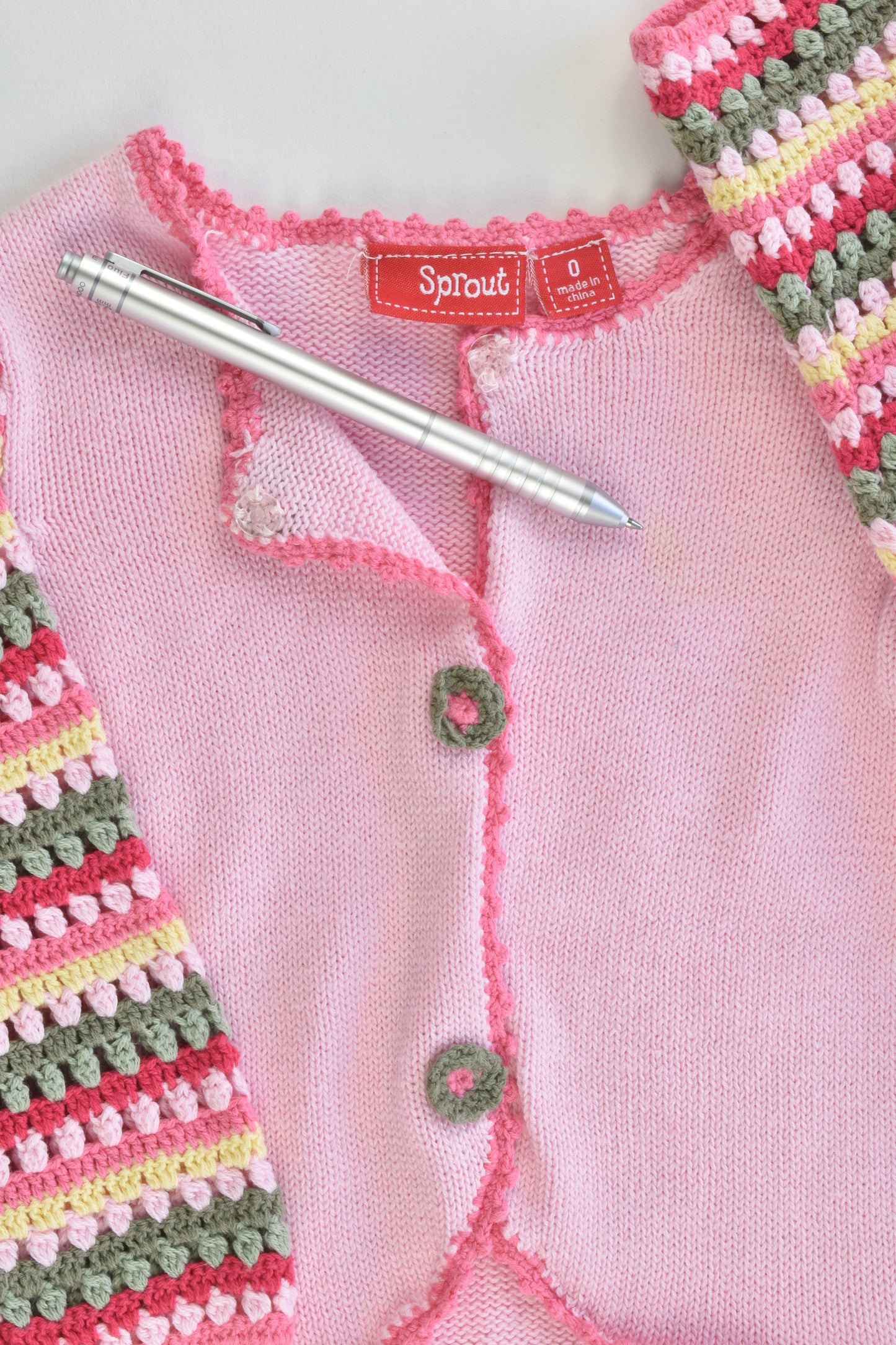Sprout Size 0 Knitted Cardigan