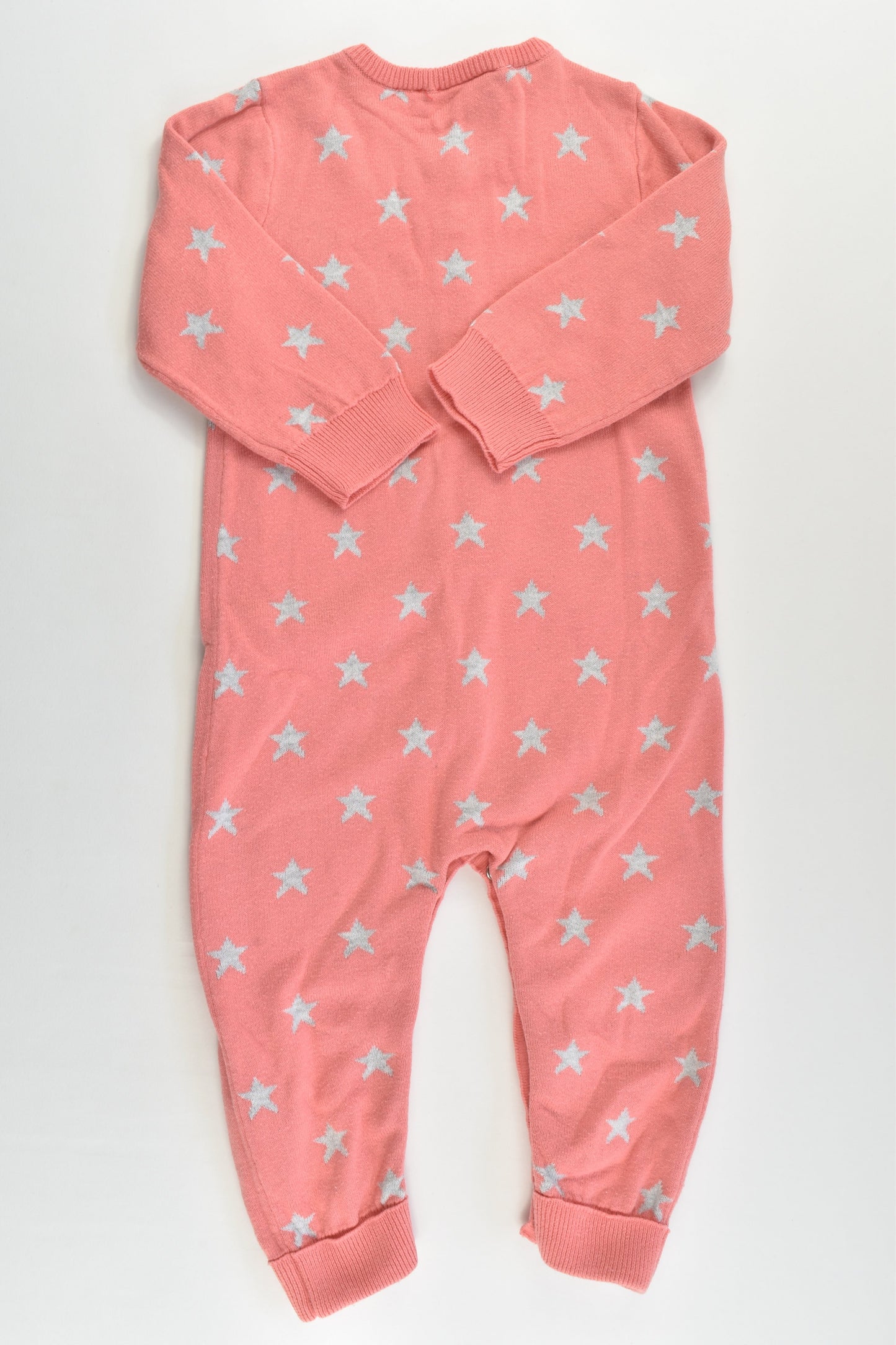 Sprout Size 0 Stars Knitted Romper
