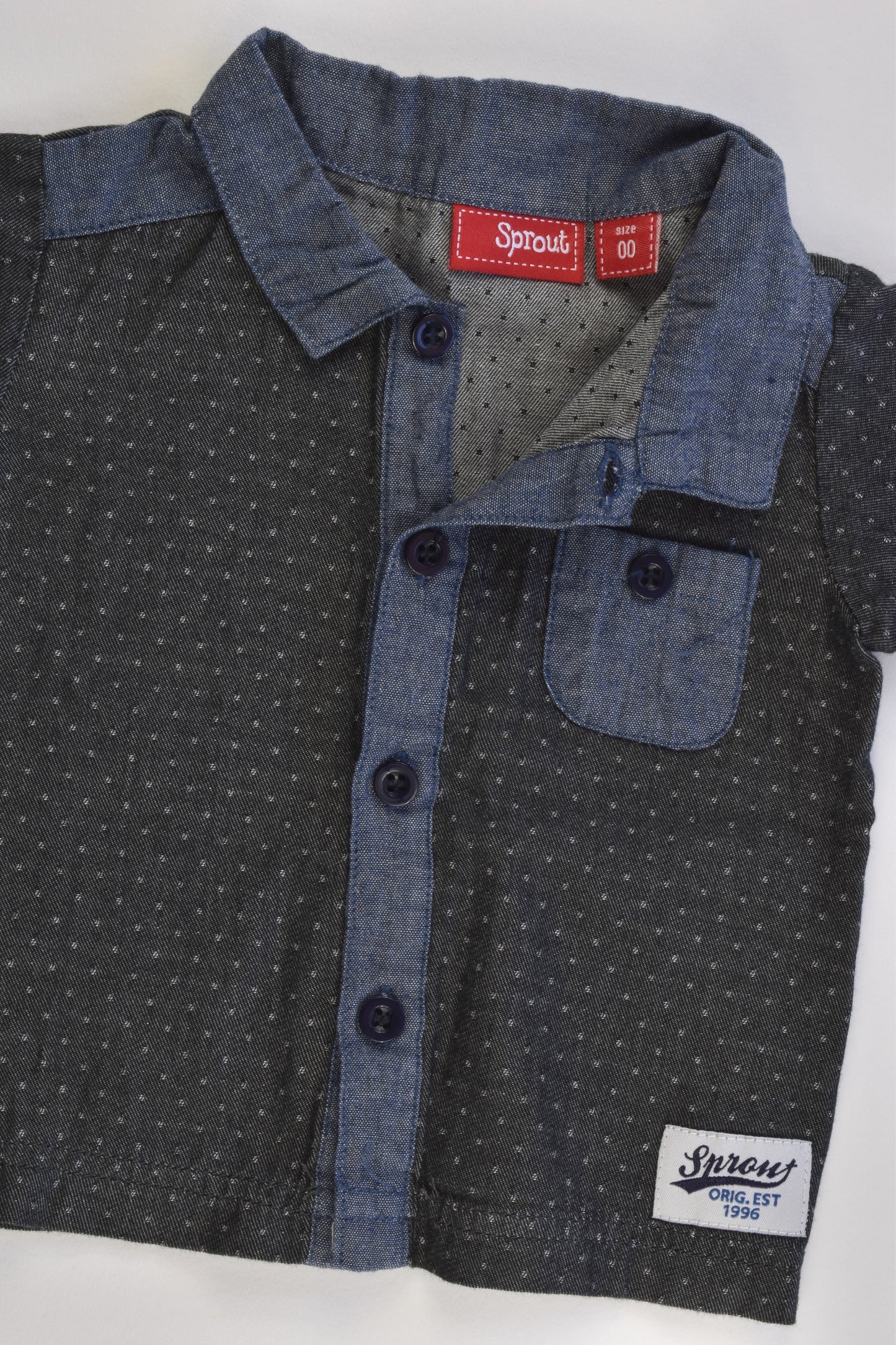 Sprout Size 00 Collared Shirt